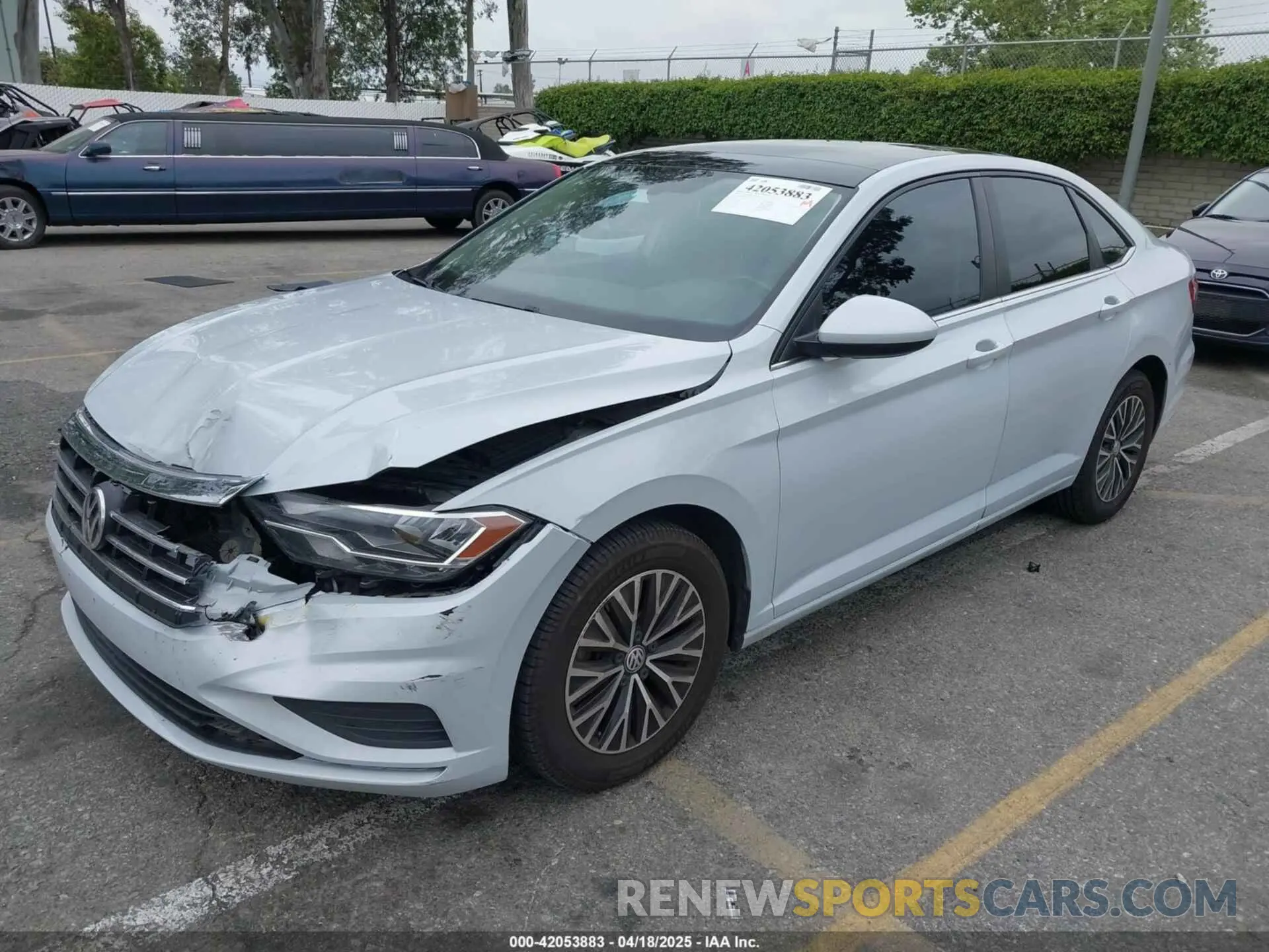 2 fotografías del automóvil dañado 3VWCB7BU5KM131034 VOLKSWAGEN JETTA 2019