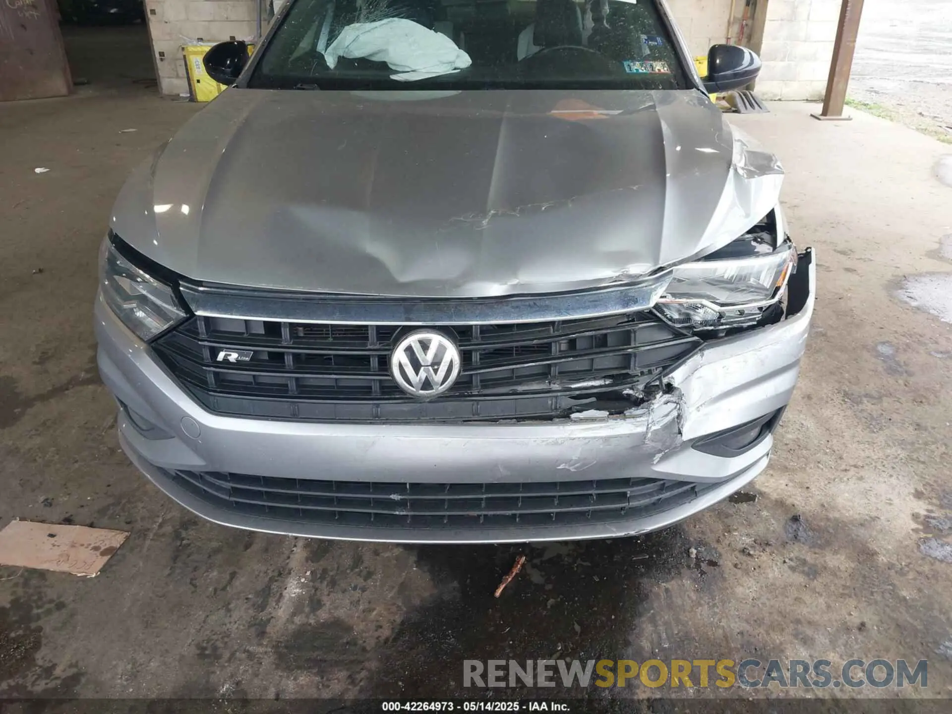 6 fotografías del automóvil dañado 3VWCB7BU5KM196630 VOLKSWAGEN JETTA 2019