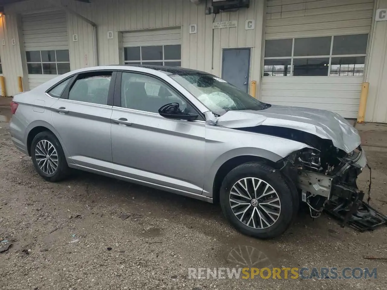 4 fotografías del automóvil dañado 3VWCB7BU5KM267664 VOLKSWAGEN JETTA 2019