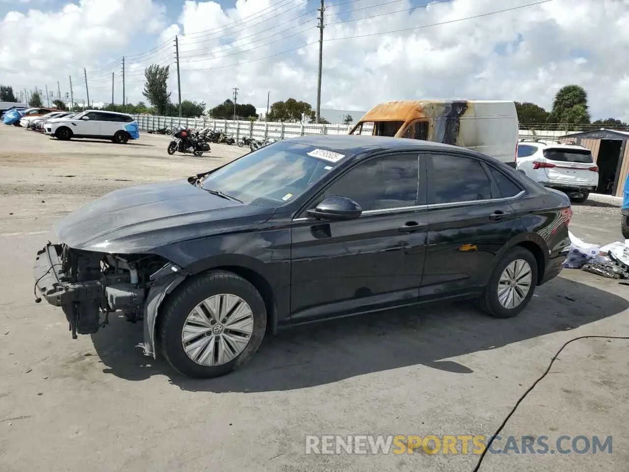 1 fotografías del automóvil dañado 3VWCB7BU6KM128837 VOLKSWAGEN JETTA 2019