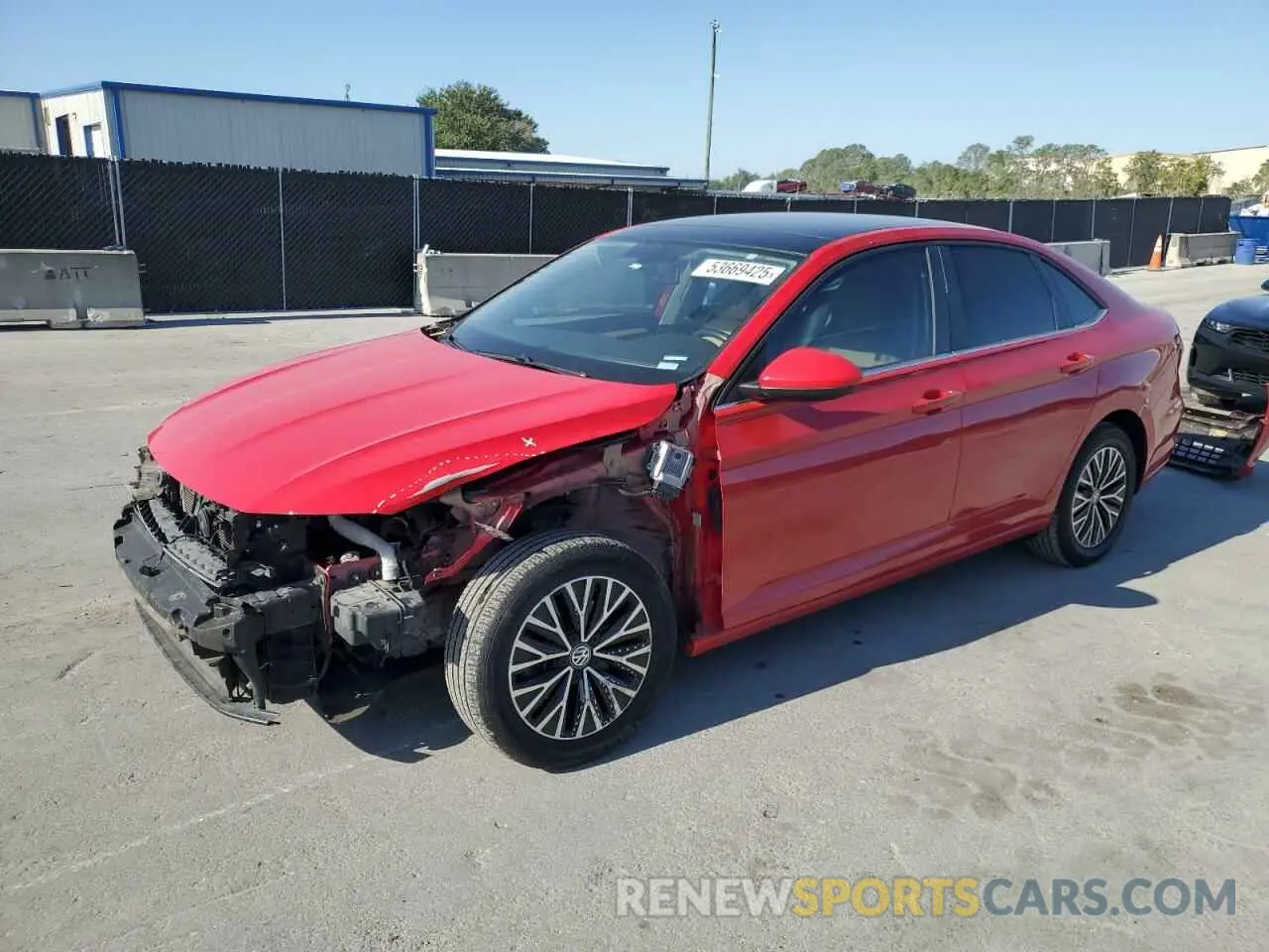 1 fotografías del automóvil dañado 3VWCB7BU6KM158100 VOLKSWAGEN JETTA 2019