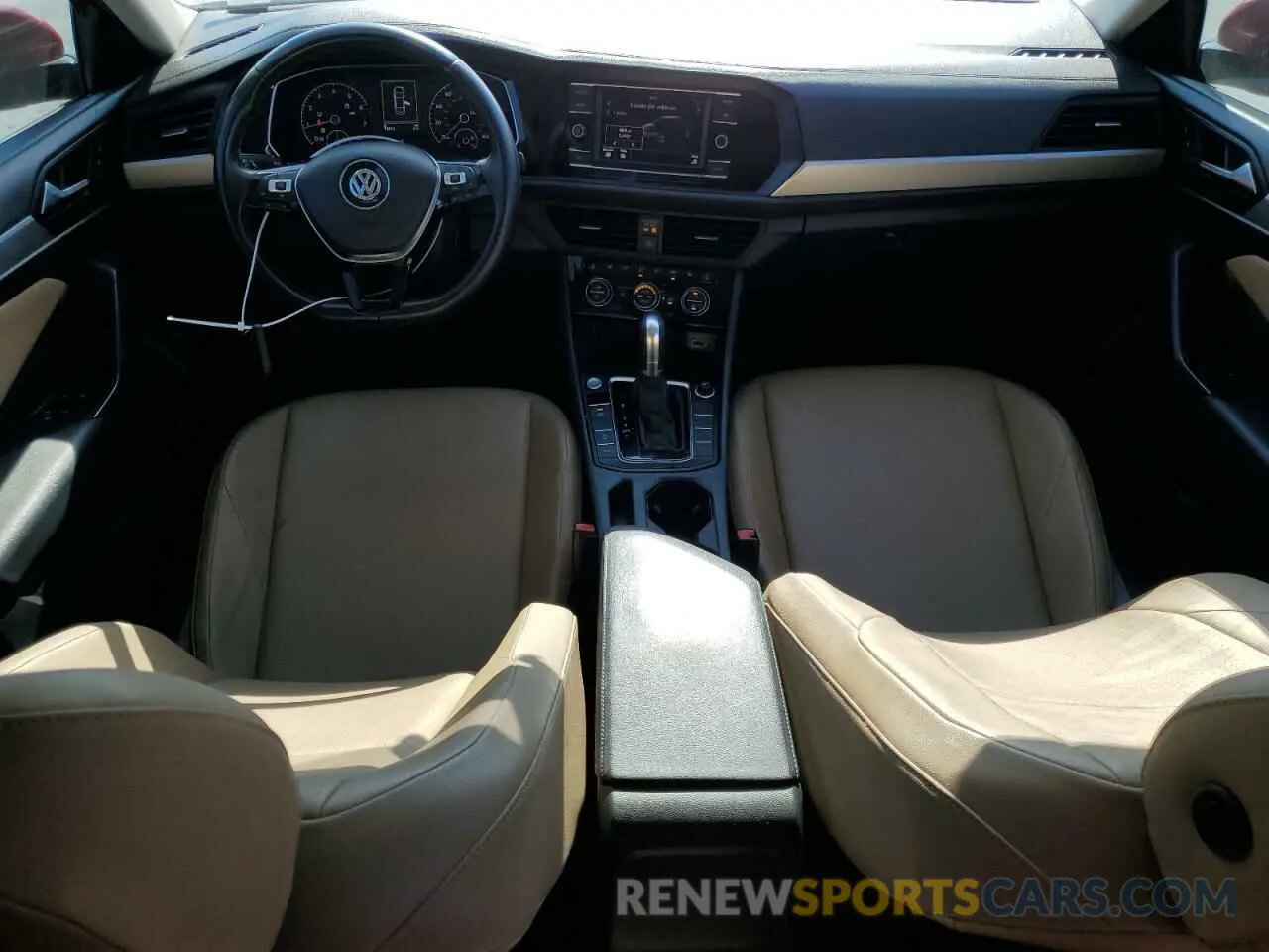 8 fotografías del automóvil dañado 3VWCB7BU6KM158100 VOLKSWAGEN JETTA 2019