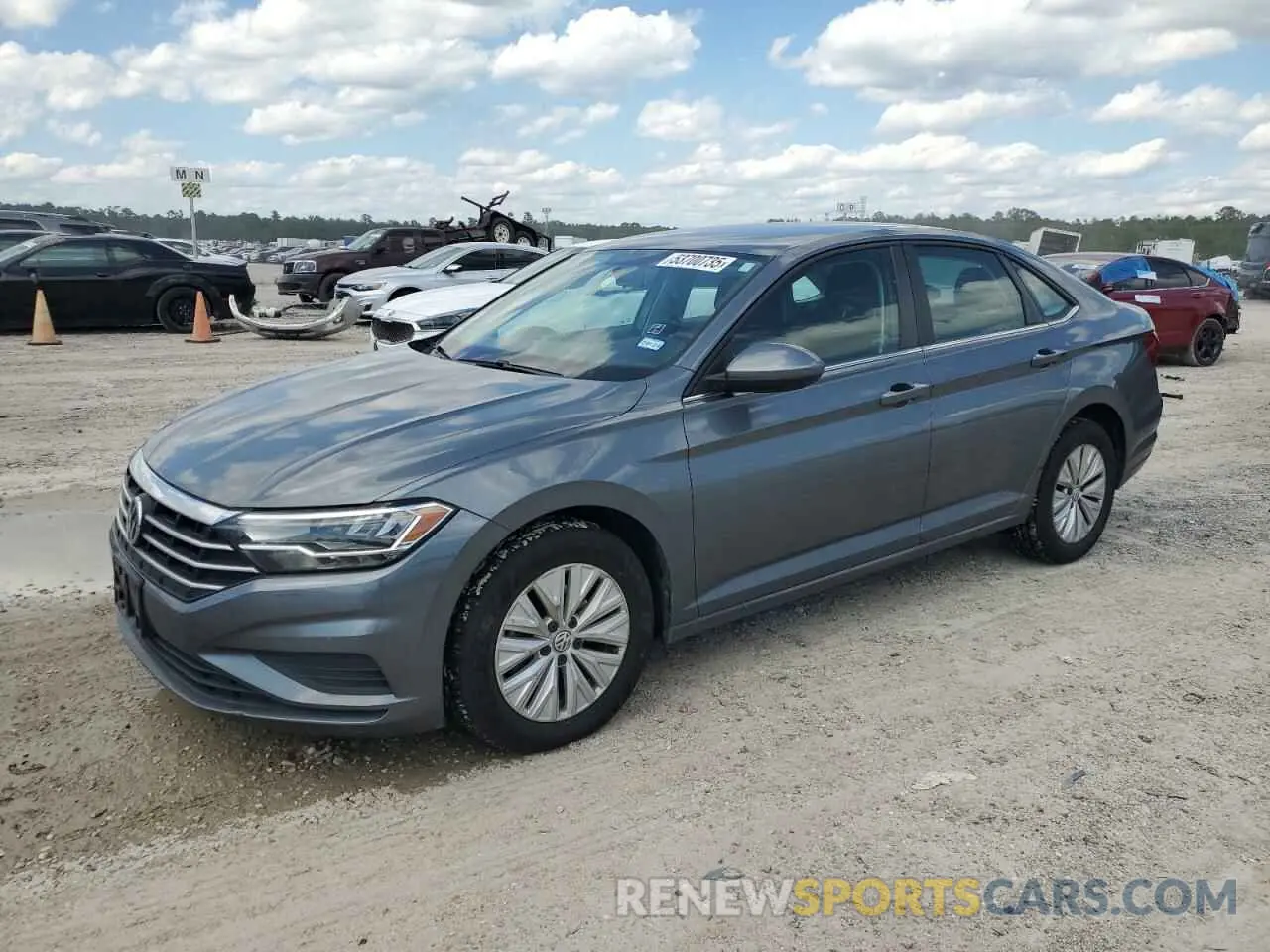 1 fotografías del automóvil dañado 3VWCB7BU6KM219039 VOLKSWAGEN JETTA 2019