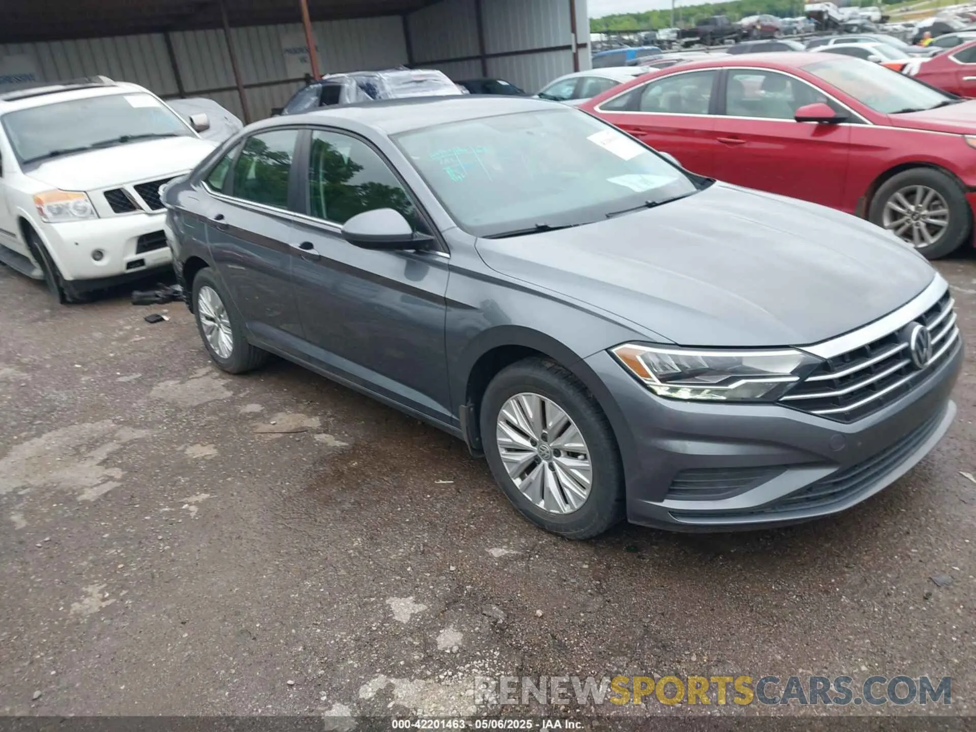 1 fotografías del automóvil dañado 3VWCB7BU6KM219056 VOLKSWAGEN JETTA 2019