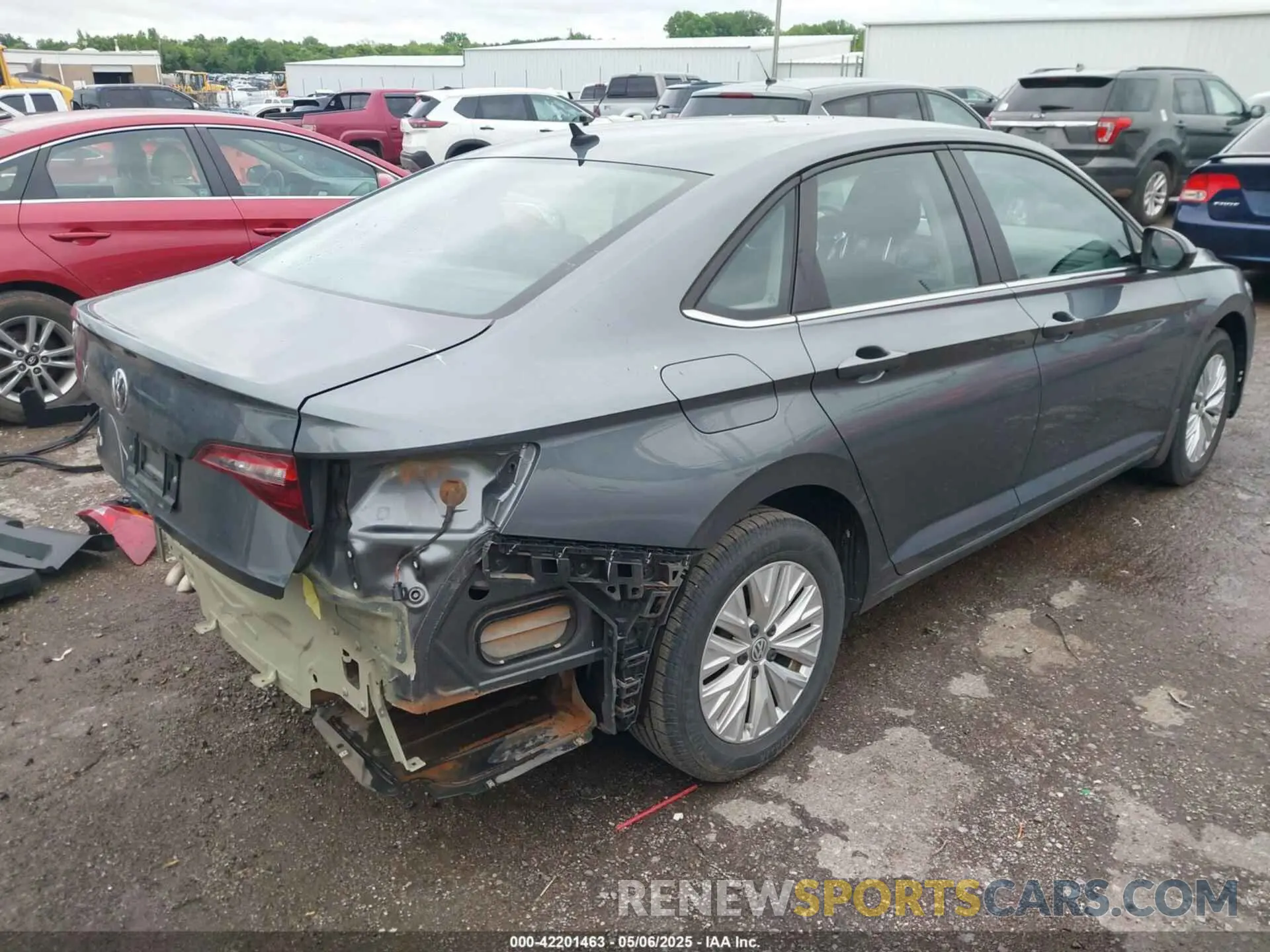4 fotografías del automóvil dañado 3VWCB7BU6KM219056 VOLKSWAGEN JETTA 2019