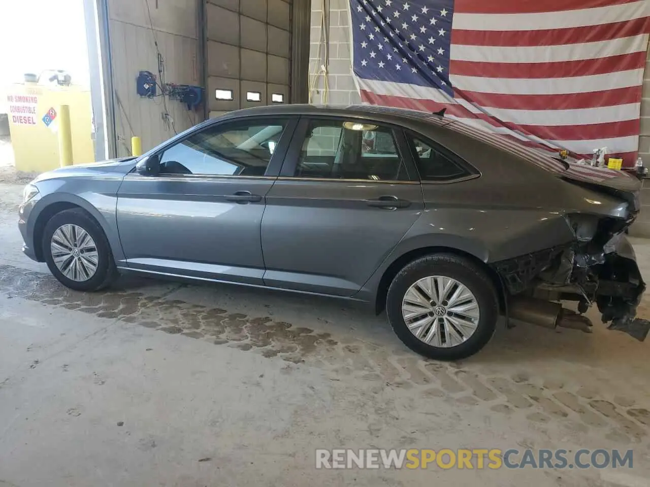 2 fotografías del automóvil dañado 3VWCB7BU7KM126188 VOLKSWAGEN JETTA 2019