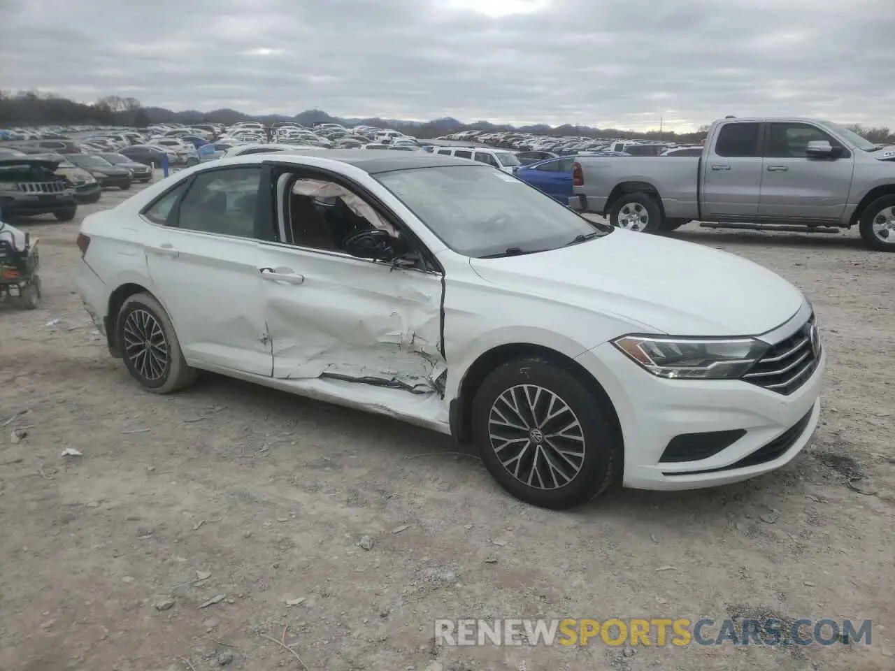 4 fotografías del automóvil dañado 3VWCB7BU7KM235704 VOLKSWAGEN JETTA 2019