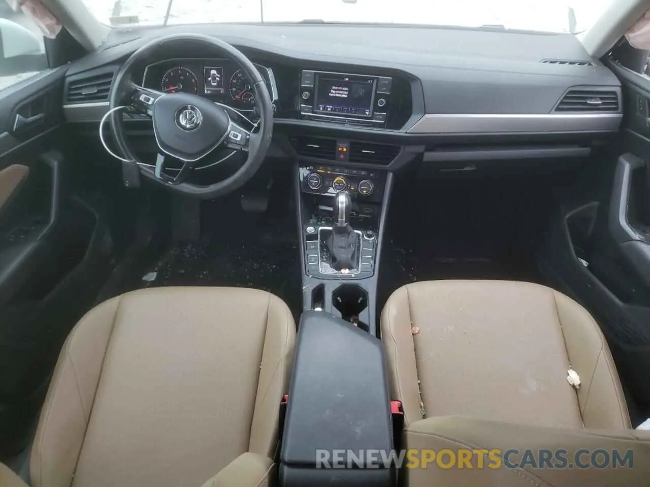8 fotografías del automóvil dañado 3VWCB7BU7KM235704 VOLKSWAGEN JETTA 2019