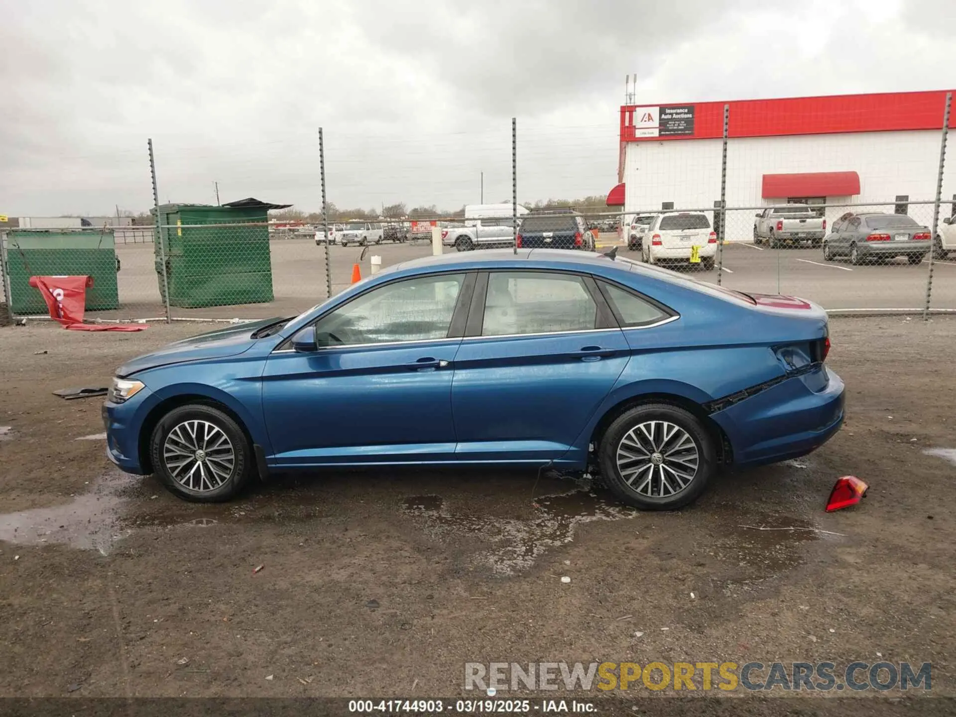14 fotografías del automóvil dañado 3VWCB7BU7KM244533 VOLKSWAGEN JETTA 2019