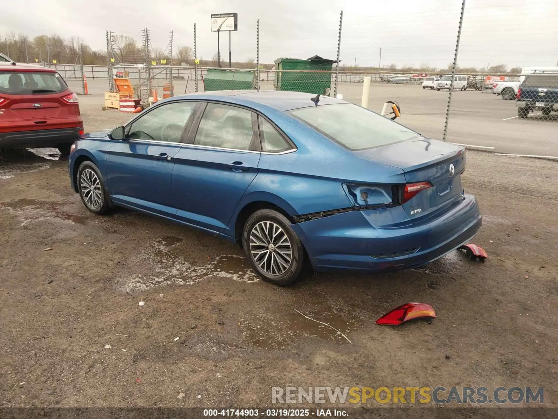 3 fotografías del automóvil dañado 3VWCB7BU7KM244533 VOLKSWAGEN JETTA 2019