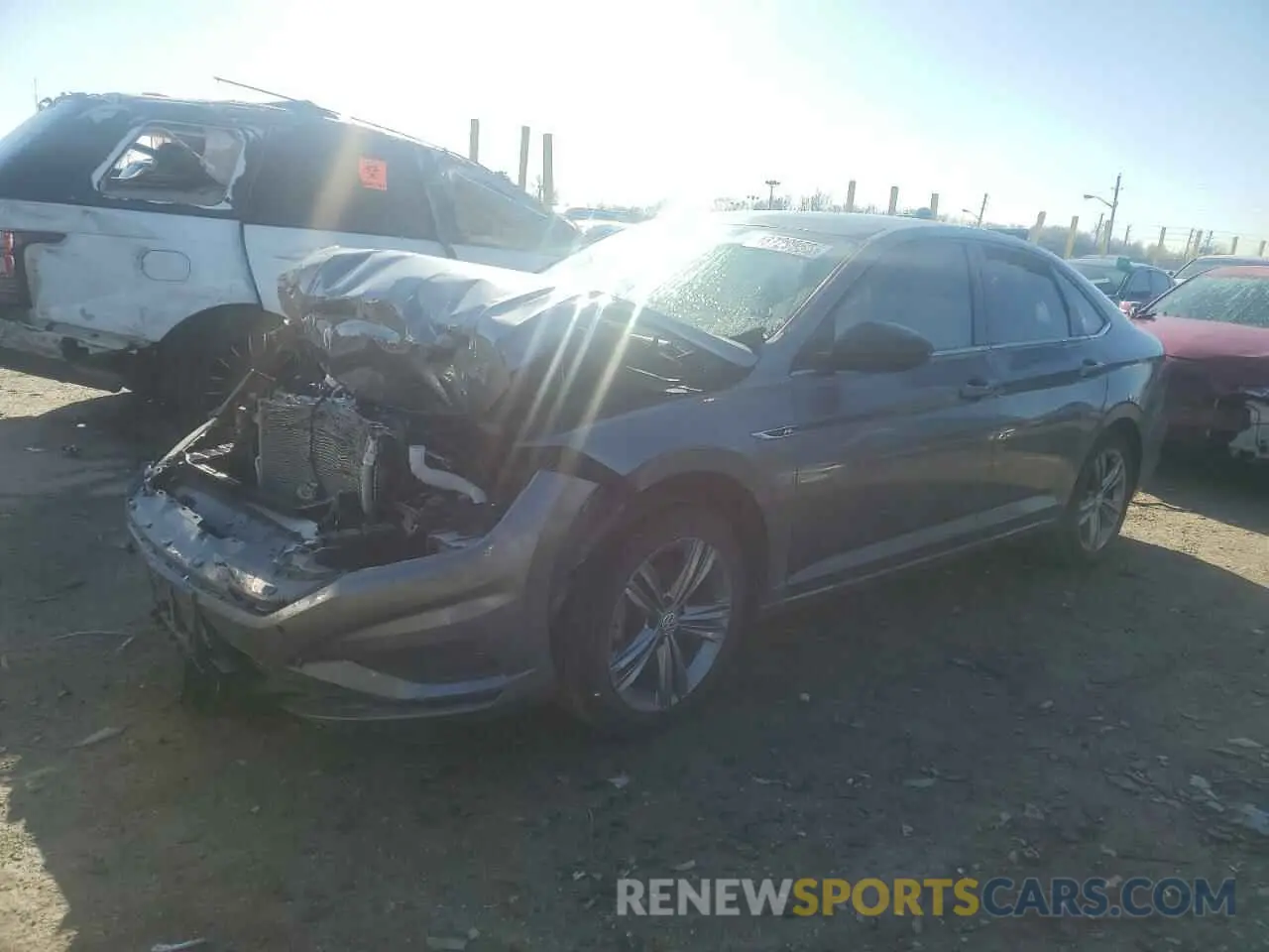 1 fotografías del automóvil dañado 3VWCB7BU7KM246847 VOLKSWAGEN JETTA 2019