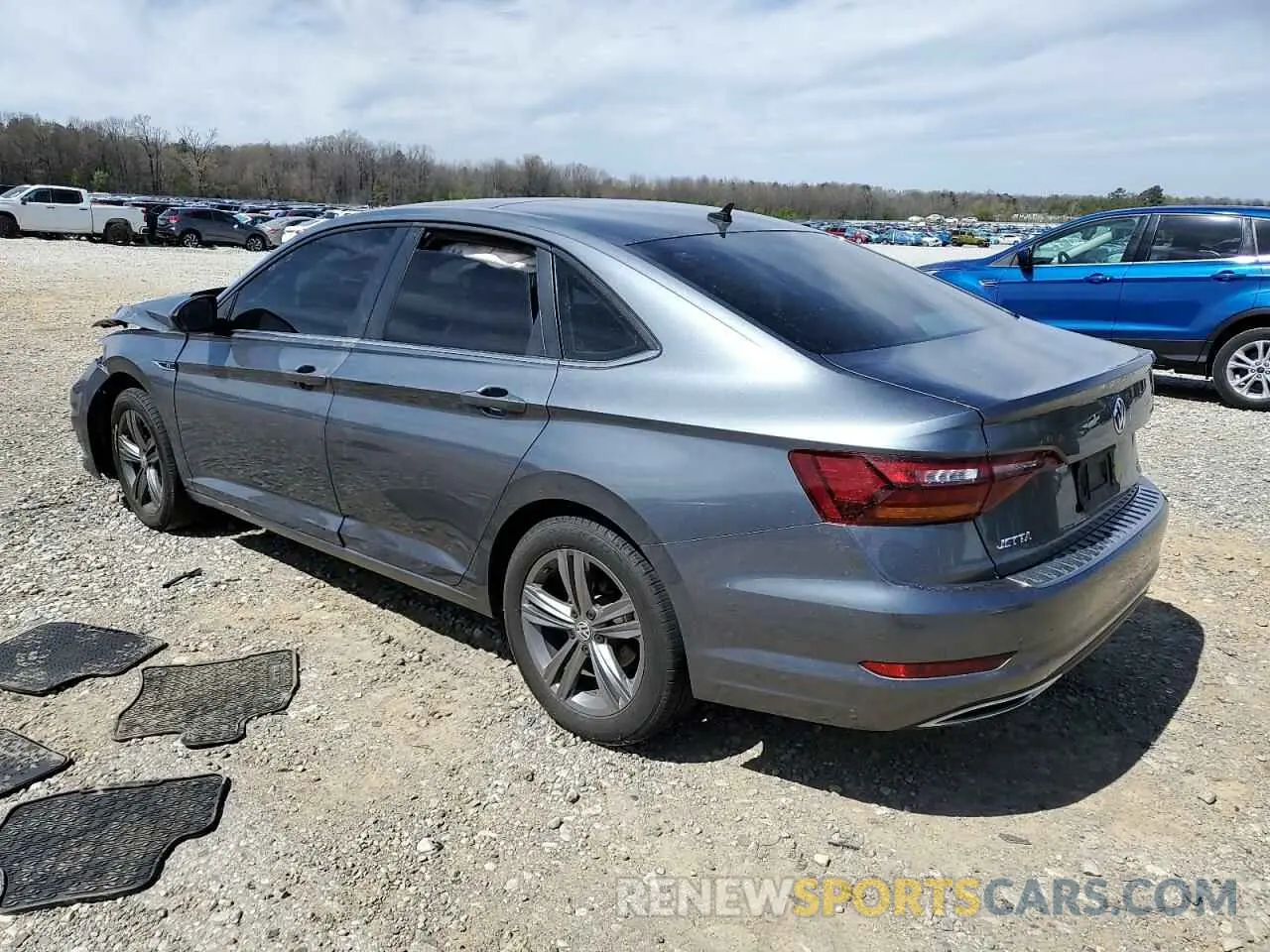 2 fotografías del automóvil dañado 3VWCB7BU8KM205126 VOLKSWAGEN JETTA 2019