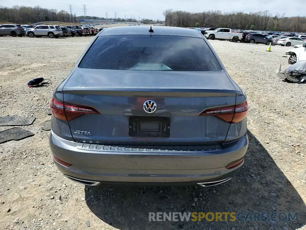 6 fotografías del automóvil dañado 3VWCB7BU8KM205126 VOLKSWAGEN JETTA 2019