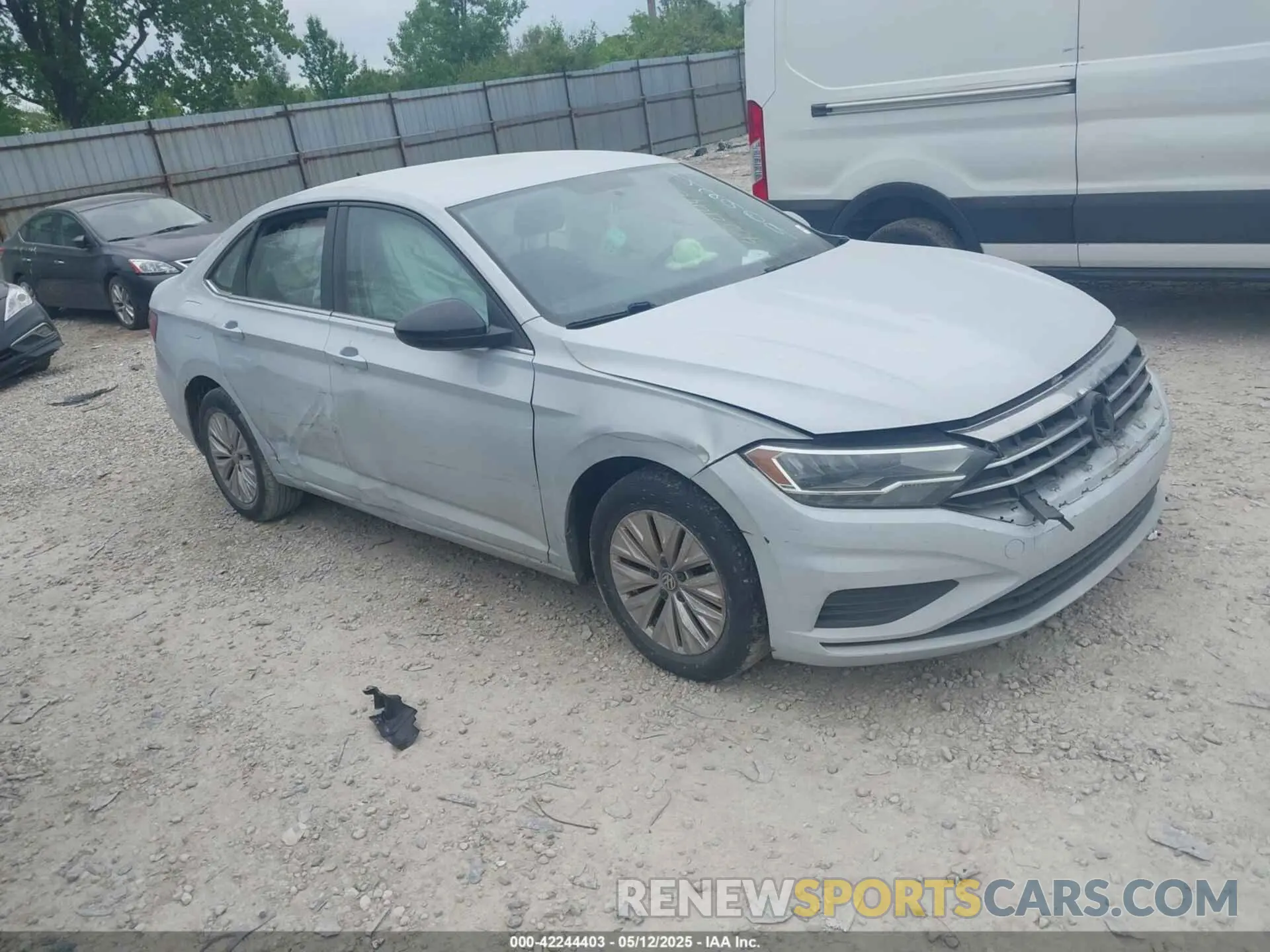 1 fotografías del automóvil dañado 3VWCB7BU9KM142909 VOLKSWAGEN JETTA 2019