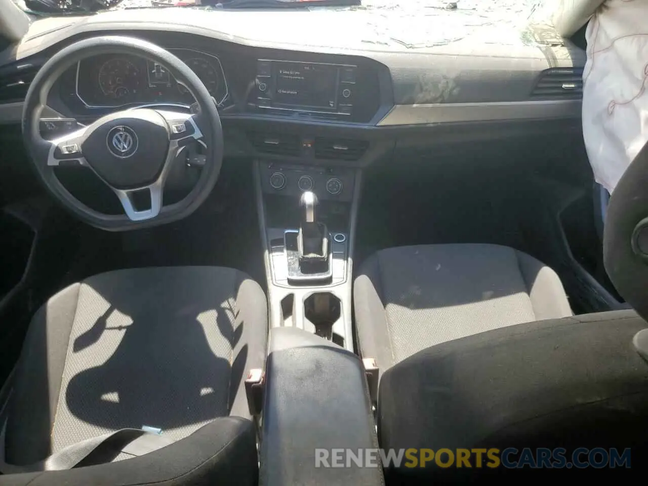 8 fotografías del automóvil dañado 3VWCB7BU9KM237258 VOLKSWAGEN JETTA 2019