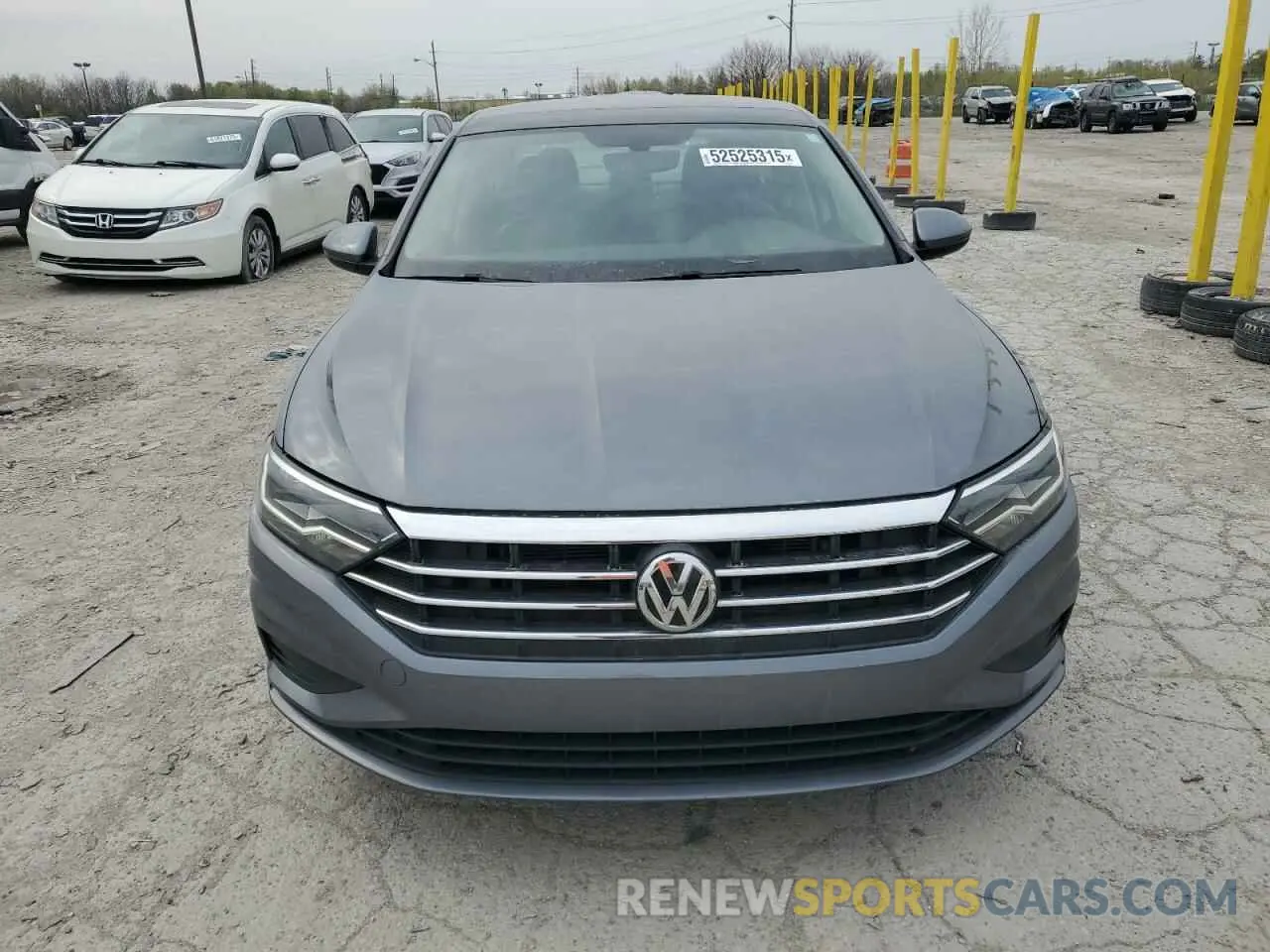 5 fotografías del automóvil dañado 3VWCB7BU9KM260345 VOLKSWAGEN JETTA 2019