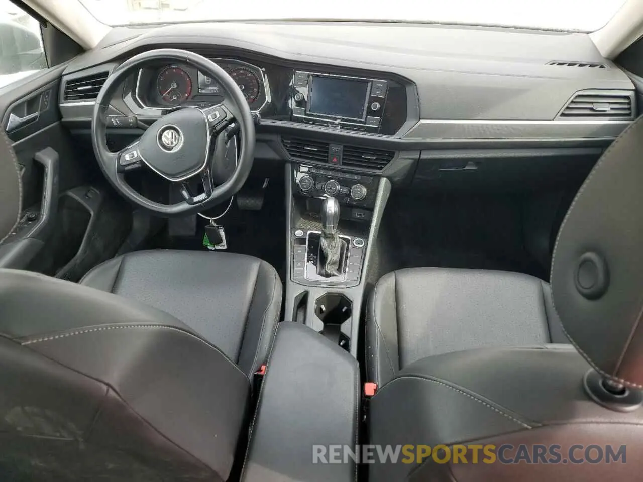 8 fotografías del automóvil dañado 3VWCB7BU9KM260345 VOLKSWAGEN JETTA 2019