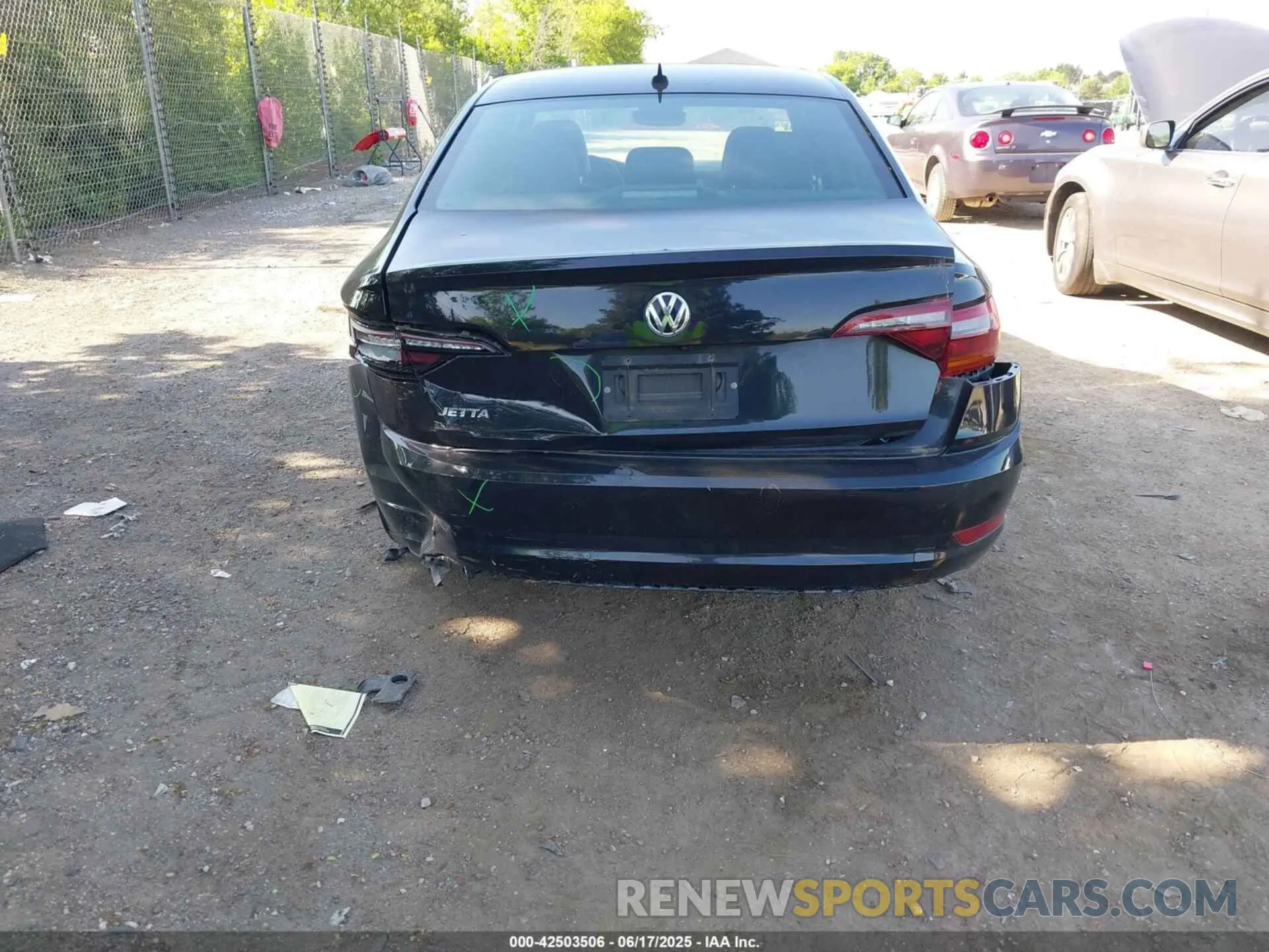 6 fotografías del automóvil dañado 3VWCB7BU9KM272513 VOLKSWAGEN JETTA 2019