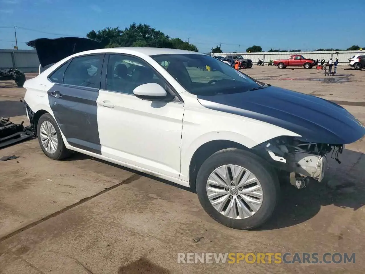 4 fotografías del automóvil dañado 3VWCB7BUXKM130008 VOLKSWAGEN JETTA 2019