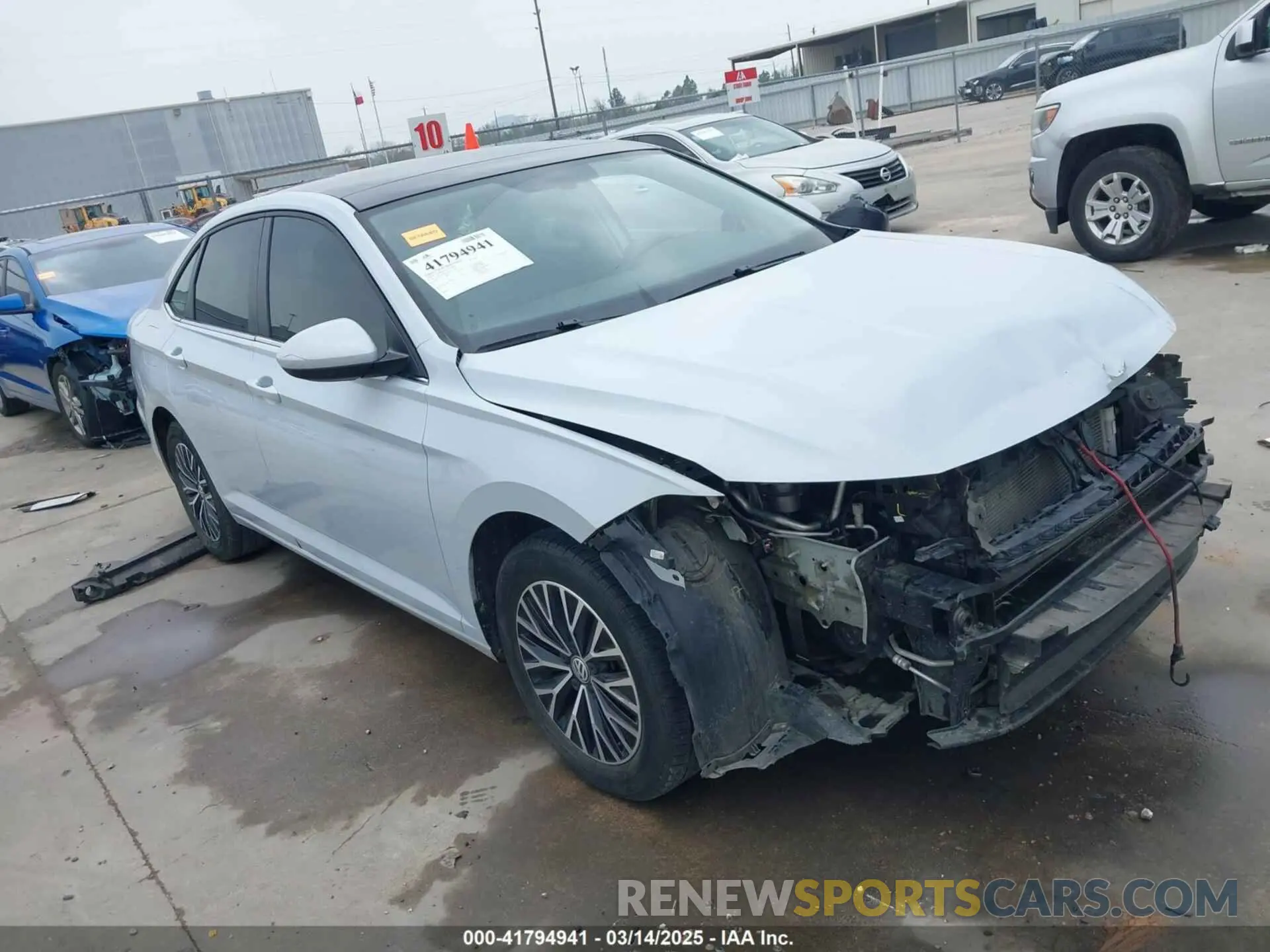 1 fotografías del automóvil dañado 3VWCB7BUXKM141770 VOLKSWAGEN JETTA 2019