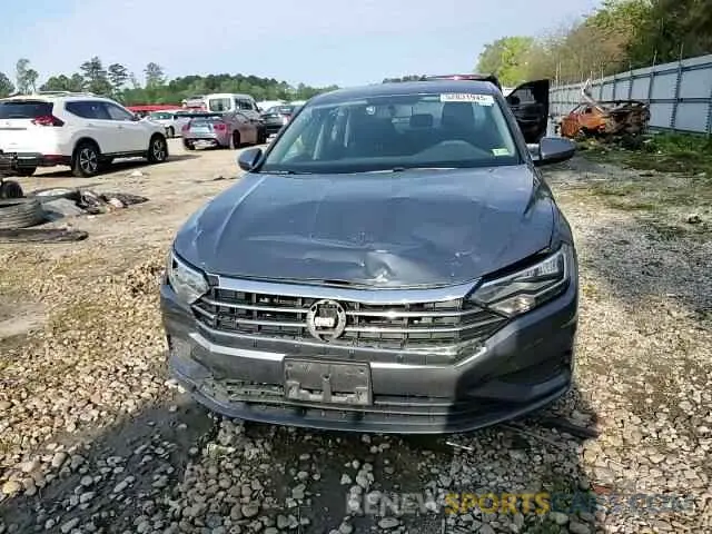 11 fotografías del automóvil dañado 3VWCB7BUXKM234238 VOLKSWAGEN JETTA 2019