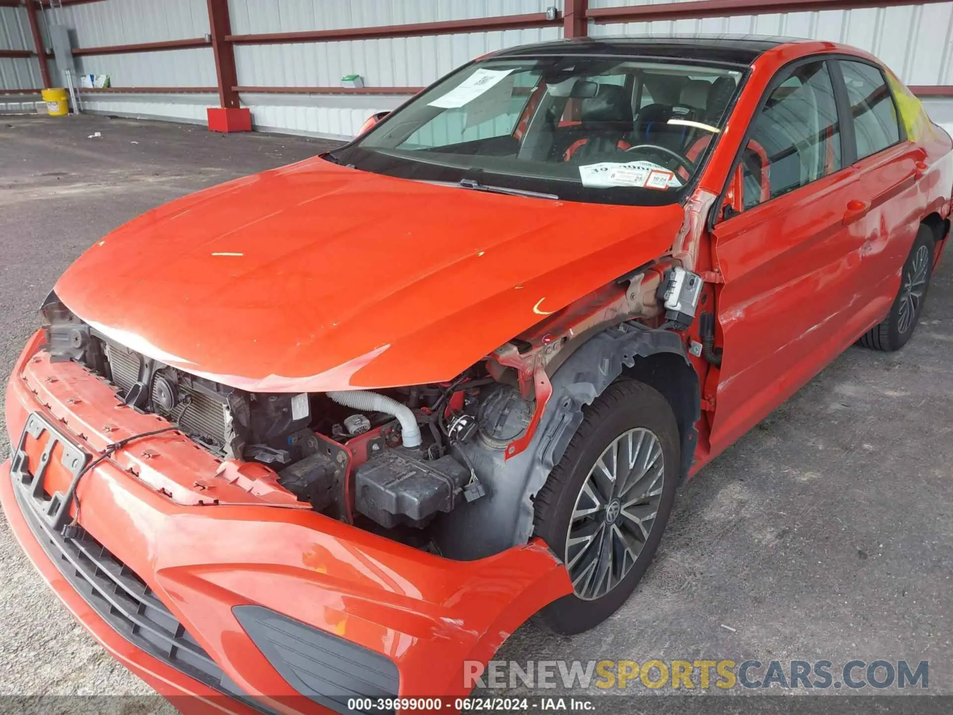 6 fotografías del automóvil dañado 3VWE57BU0KM070627 VOLKSWAGEN JETTA 2019