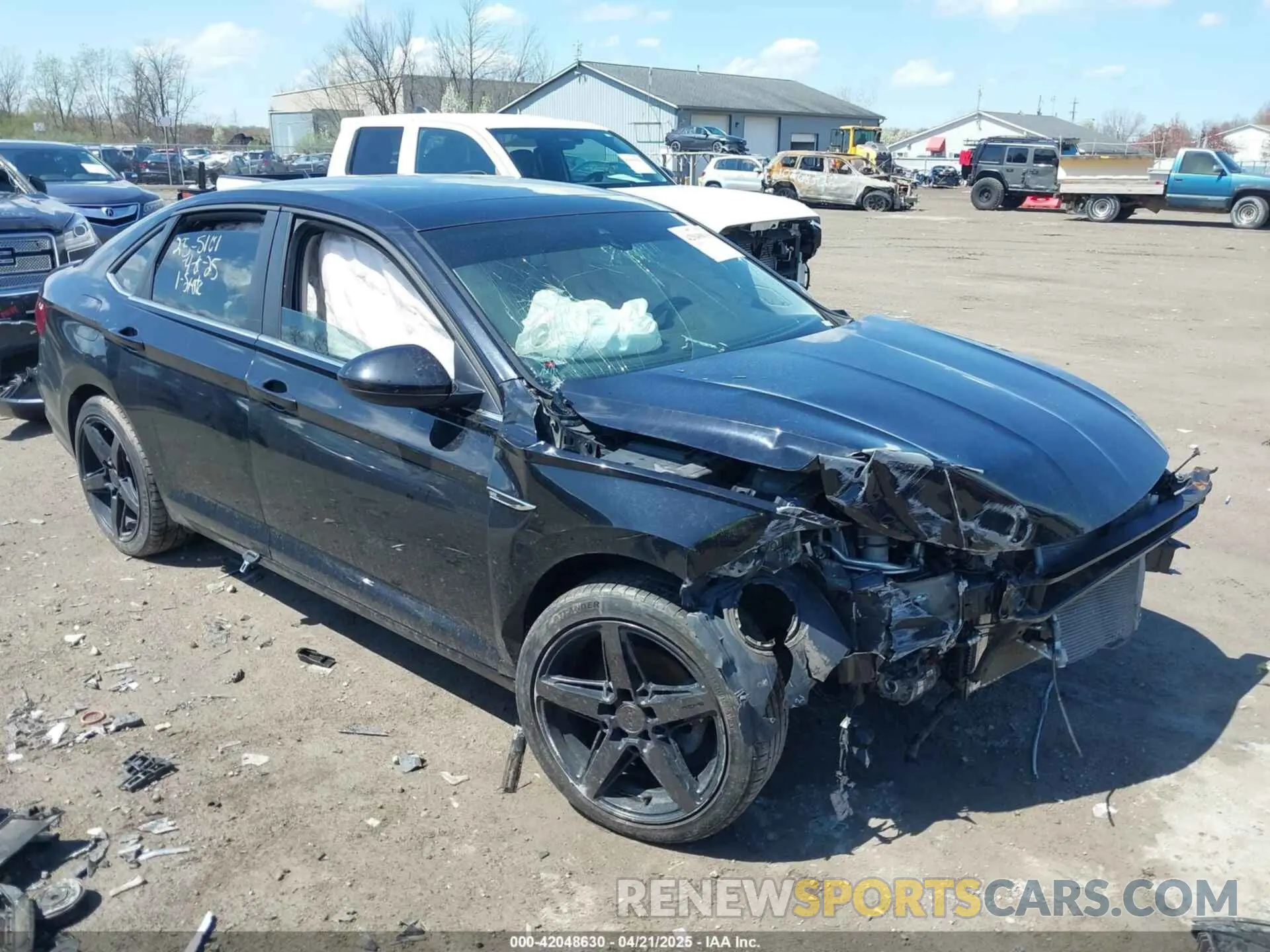 1 fotografías del automóvil dañado 3VWE57BU1KM060382 VOLKSWAGEN JETTA 2019
