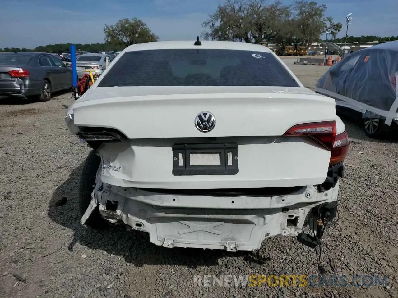 6 fotografías del automóvil dañado 3VWE57BU2KM084867 VOLKSWAGEN JETTA 2019
