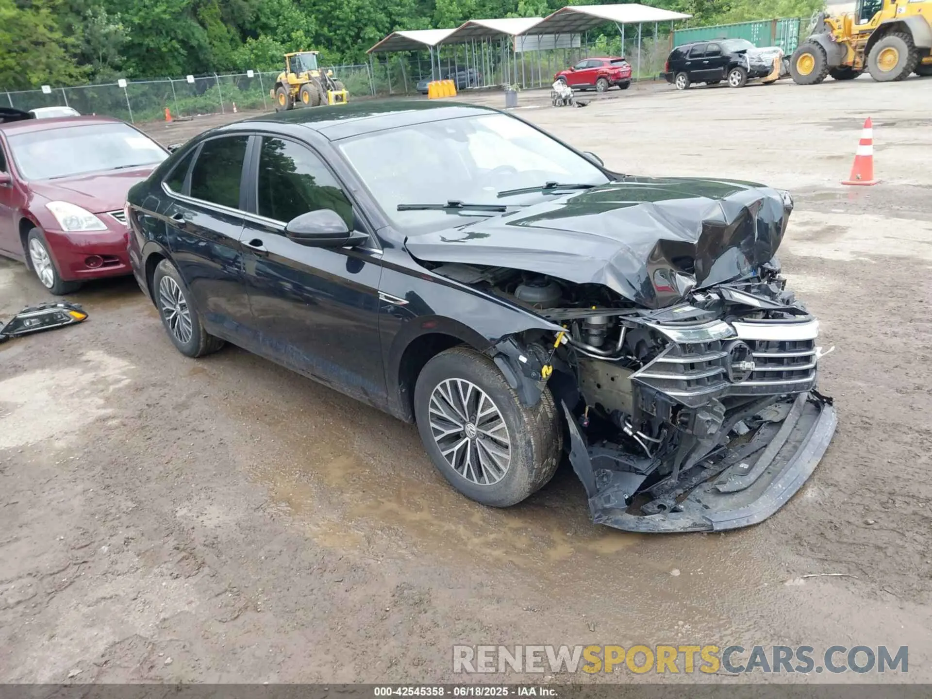 1 fotografías del automóvil dañado 3VWE57BU2KM104227 VOLKSWAGEN JETTA 2019