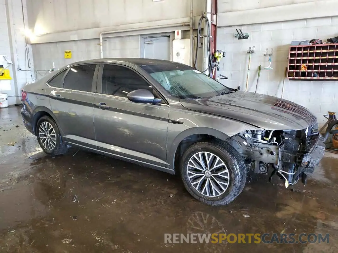 4 fotografías del automóvil dañado 3VWE57BU2KM116295 VOLKSWAGEN JETTA 2019