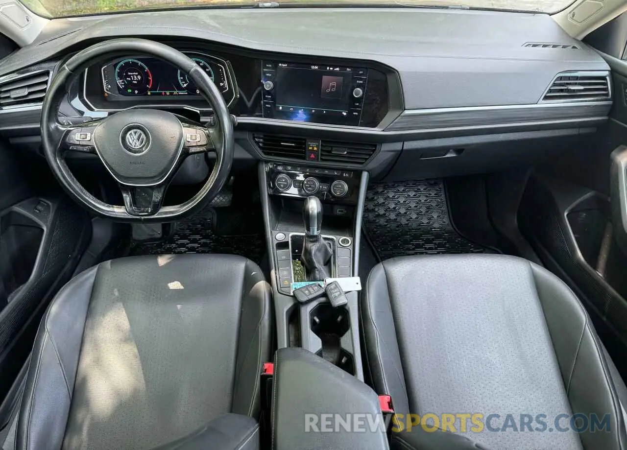 9 fotografías del automóvil dañado 3VWE57BU3KM040246 VOLKSWAGEN JETTA 2019