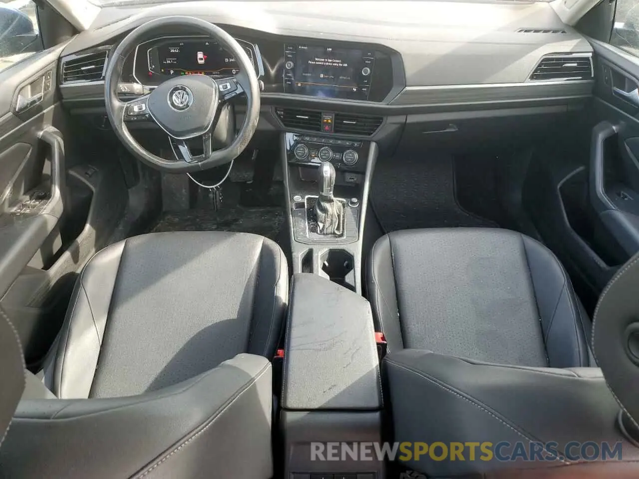 8 fotografías del automóvil dañado 3VWE57BU3KM170446 VOLKSWAGEN JETTA 2019