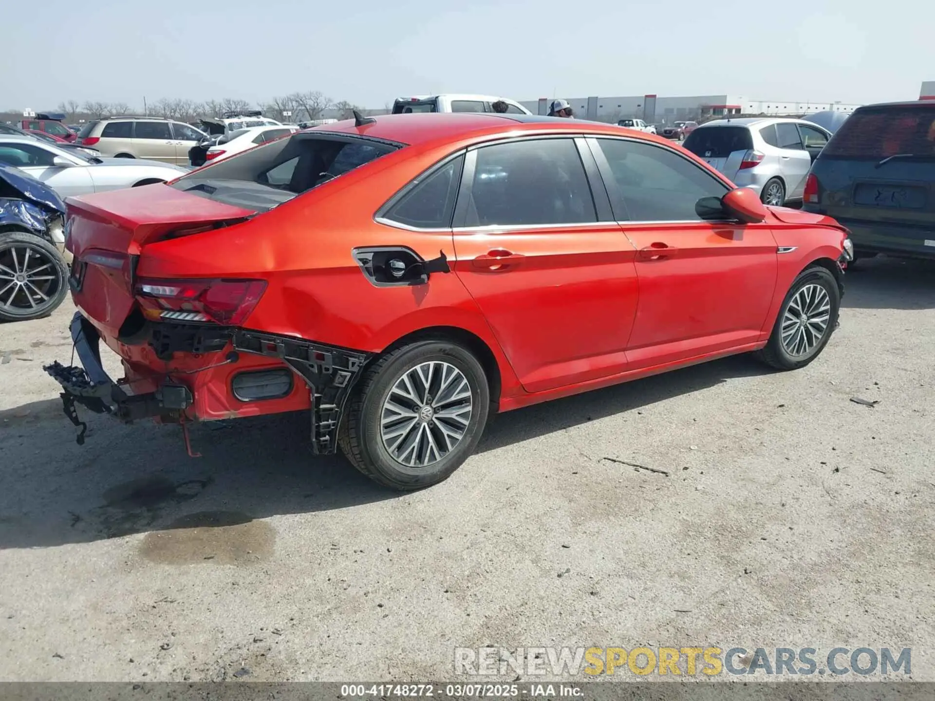 4 fotografías del automóvil dañado 3VWE57BU4KM110398 VOLKSWAGEN JETTA 2019
