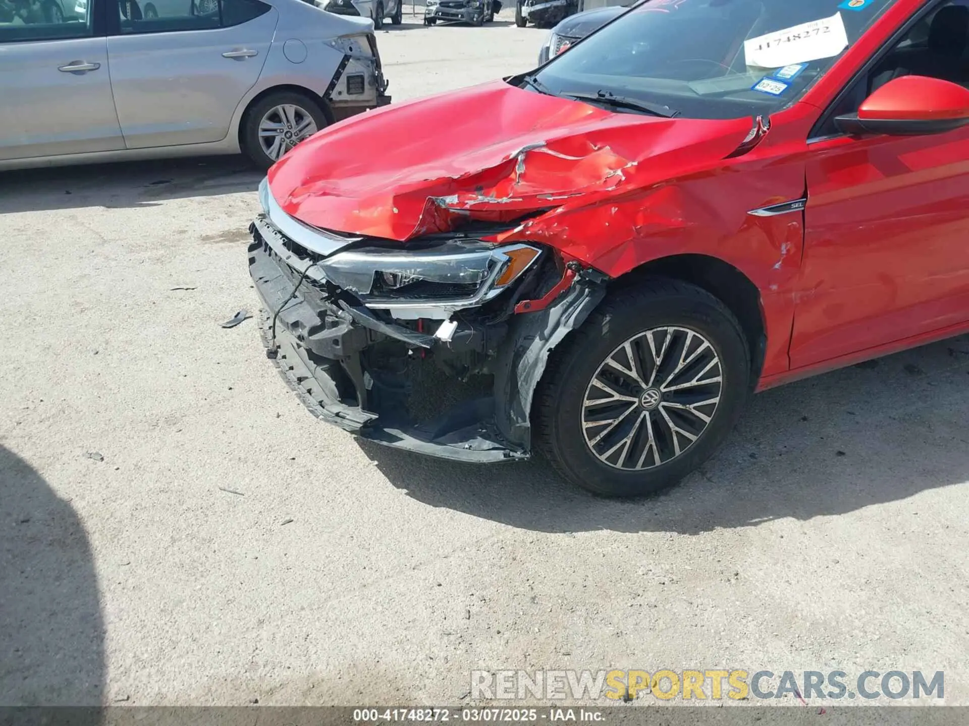 6 fotografías del automóvil dañado 3VWE57BU4KM110398 VOLKSWAGEN JETTA 2019