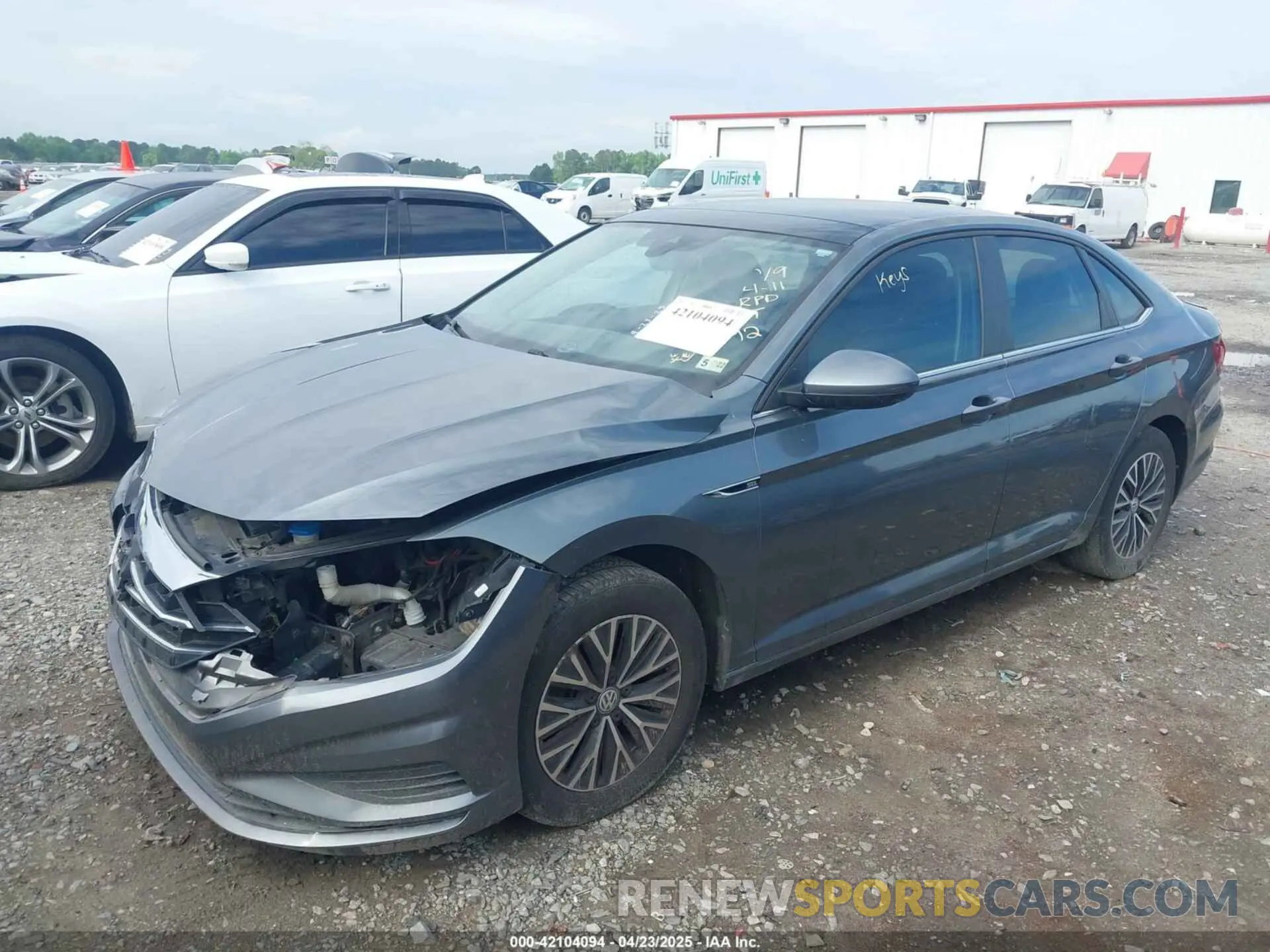 2 fotografías del automóvil dañado 3VWE57BU6KM009492 VOLKSWAGEN JETTA 2019