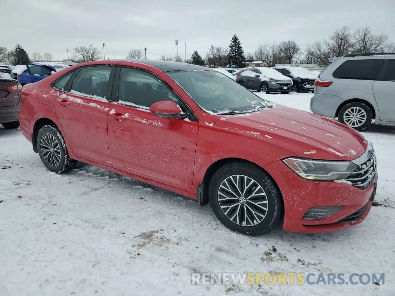 4 fotografías del automóvil dañado 3VWE57BU6KM265941 VOLKSWAGEN JETTA 2019