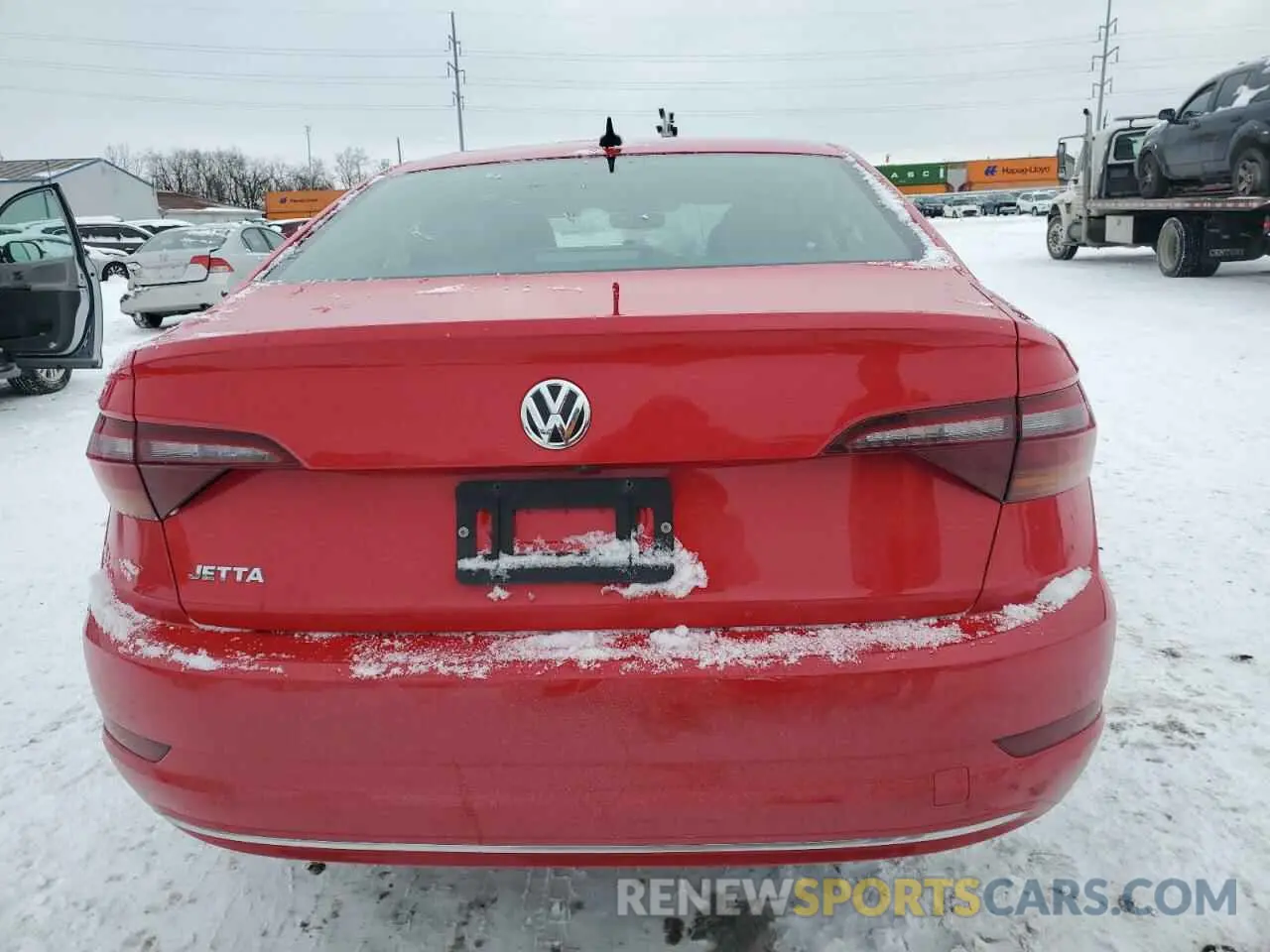 6 fotografías del automóvil dañado 3VWE57BU6KM265941 VOLKSWAGEN JETTA 2019