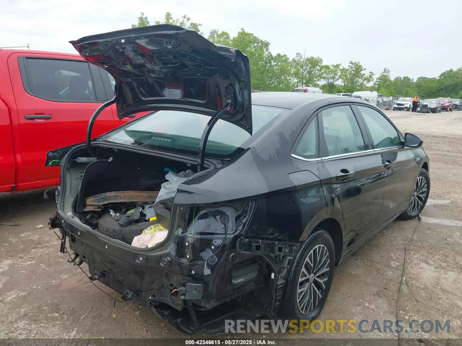 4 fotografías del automóvil dañado 3VWE57BU7KM094763 VOLKSWAGEN JETTA 2019