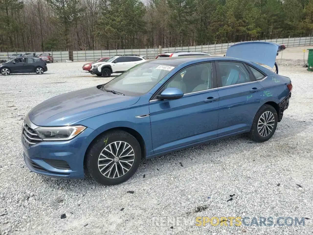 1 fotografías del automóvil dañado 3VWE57BU8KM072271 VOLKSWAGEN JETTA 2019