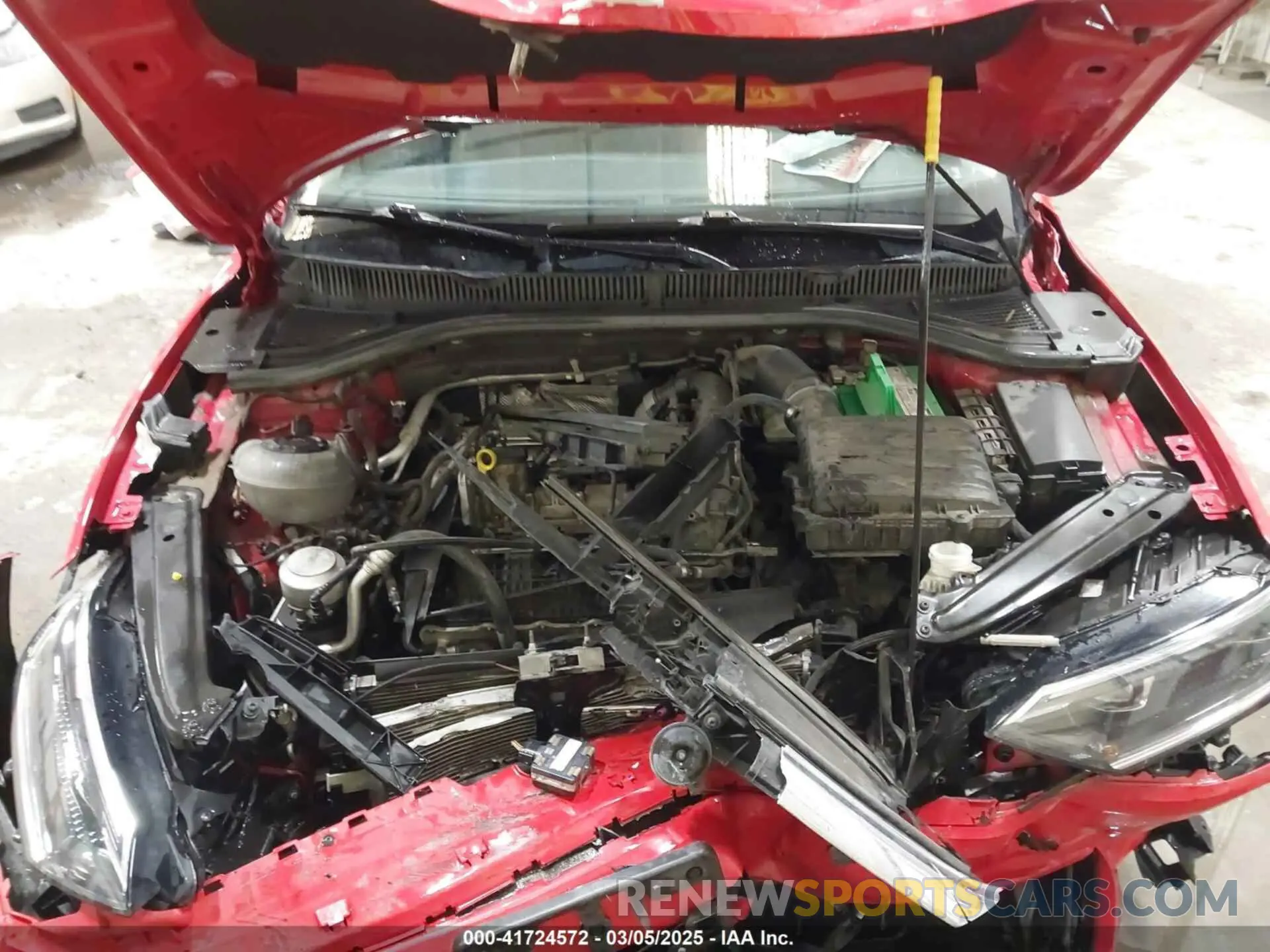 10 fotografías del automóvil dañado 3VWE57BU8KM104216 VOLKSWAGEN JETTA 2019