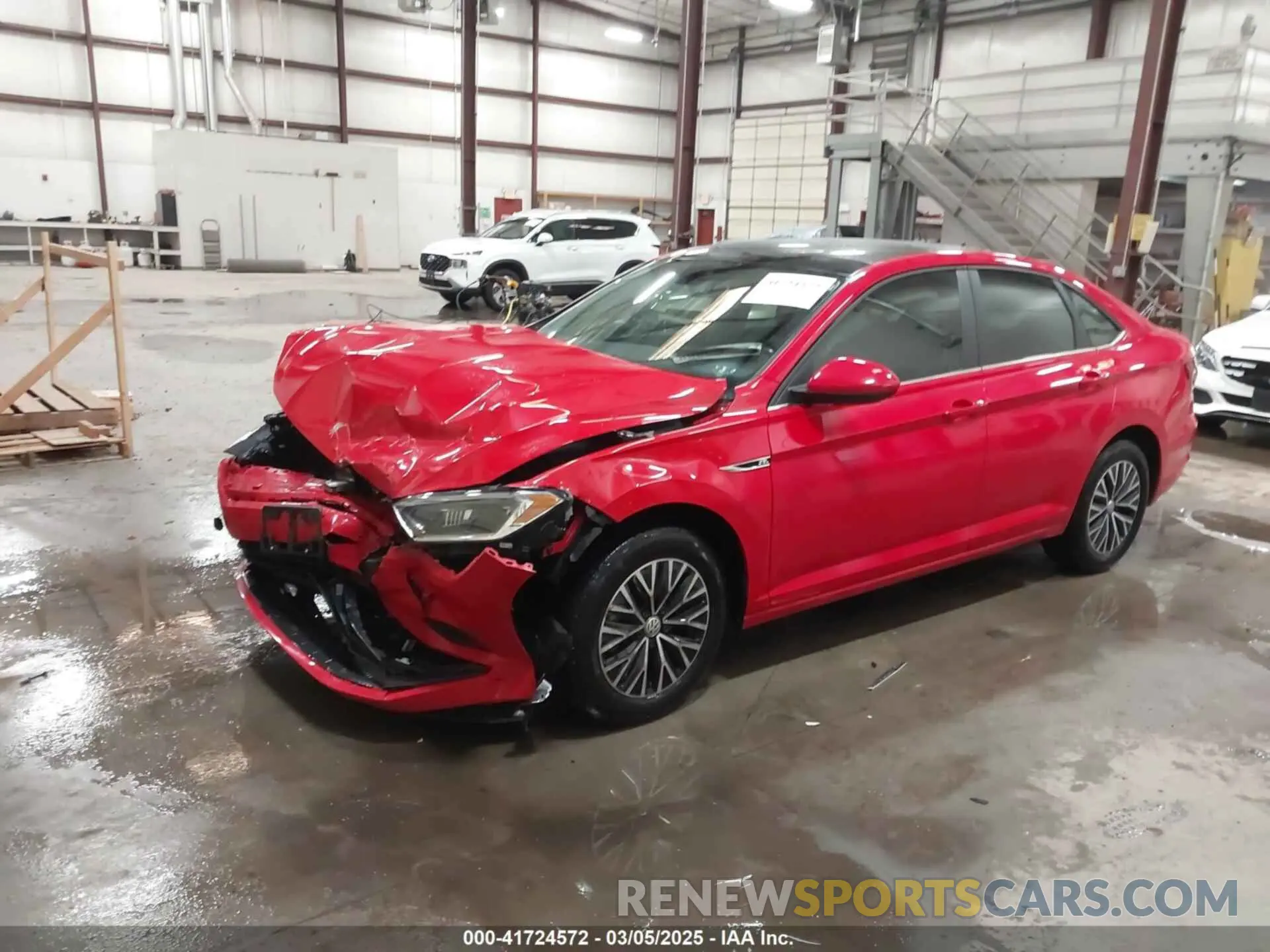 2 fotografías del automóvil dañado 3VWE57BU8KM104216 VOLKSWAGEN JETTA 2019
