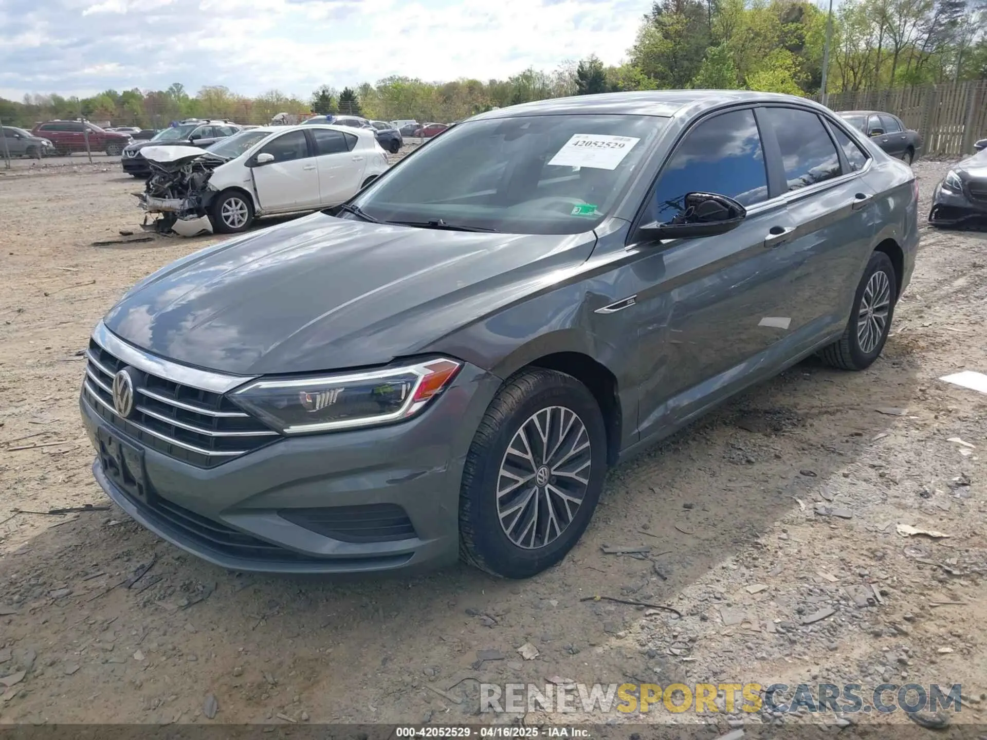 2 fotografías del automóvil dañado 3VWE57BU8KM115524 VOLKSWAGEN JETTA 2019