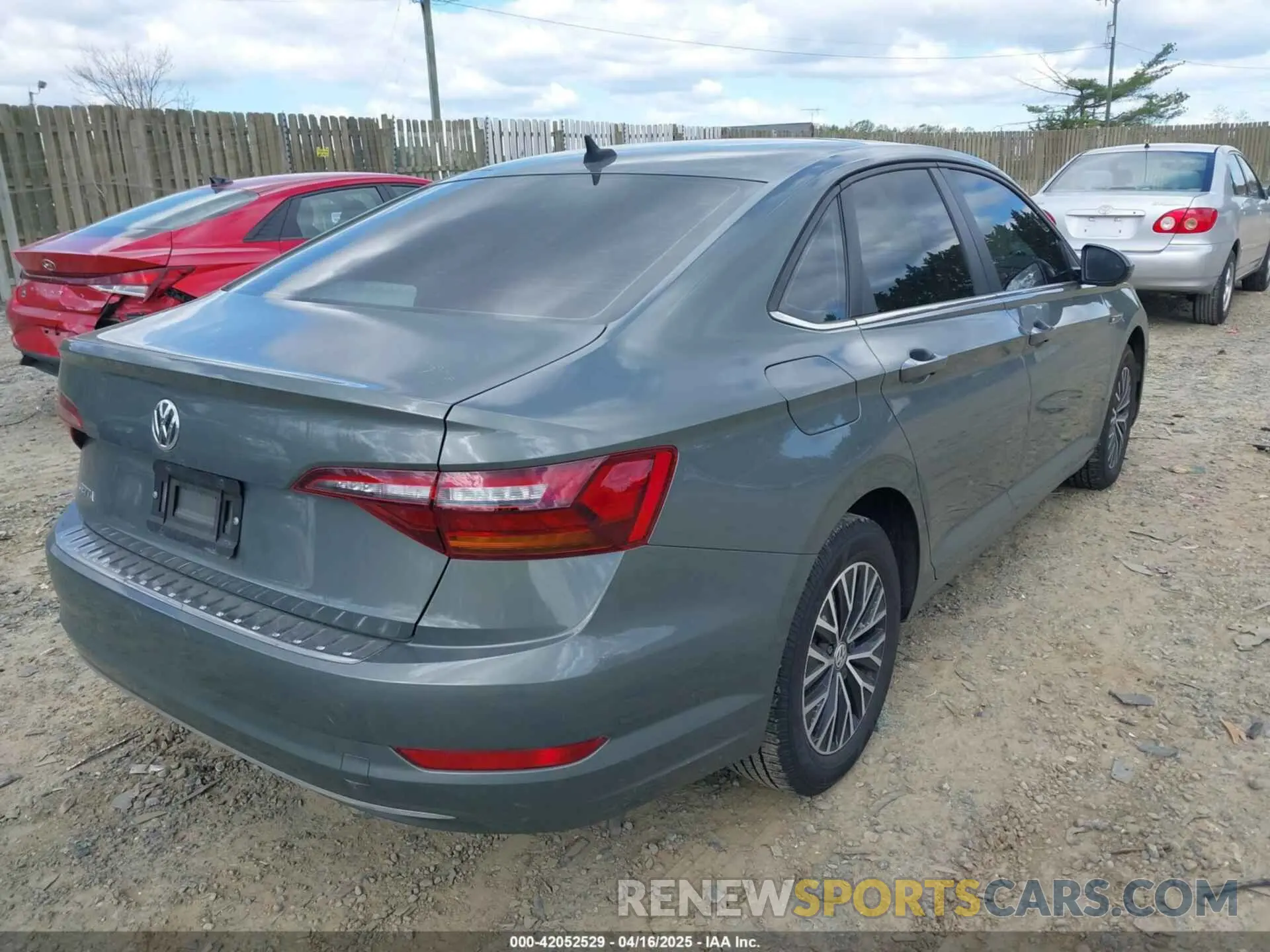 4 fotografías del automóvil dañado 3VWE57BU8KM115524 VOLKSWAGEN JETTA 2019