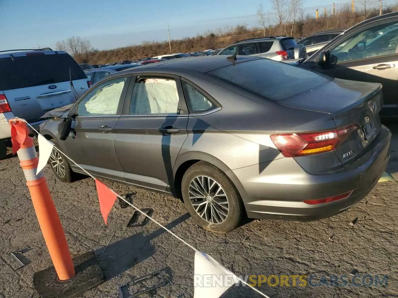 2 fotografías del automóvil dañado 3VWE57BU9KM004691 VOLKSWAGEN JETTA 2019