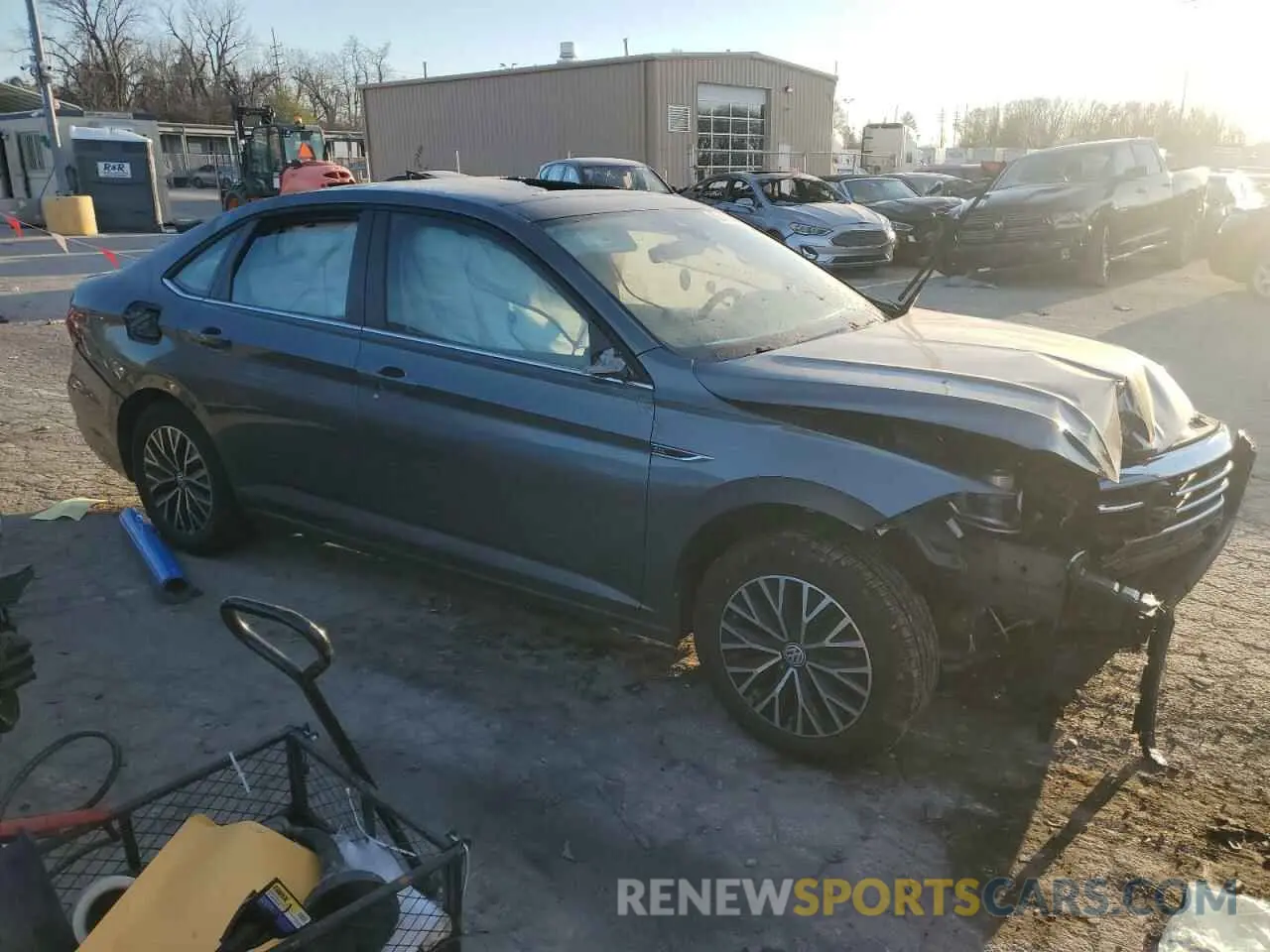 4 fotografías del automóvil dañado 3VWE57BU9KM004691 VOLKSWAGEN JETTA 2019