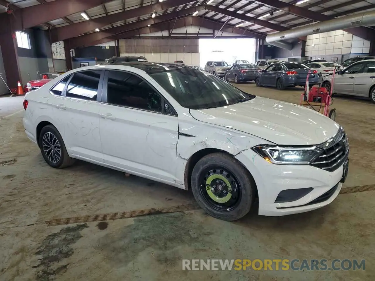 4 fotografías del automóvil dañado 3VWE57BU9KM038534 VOLKSWAGEN JETTA 2019