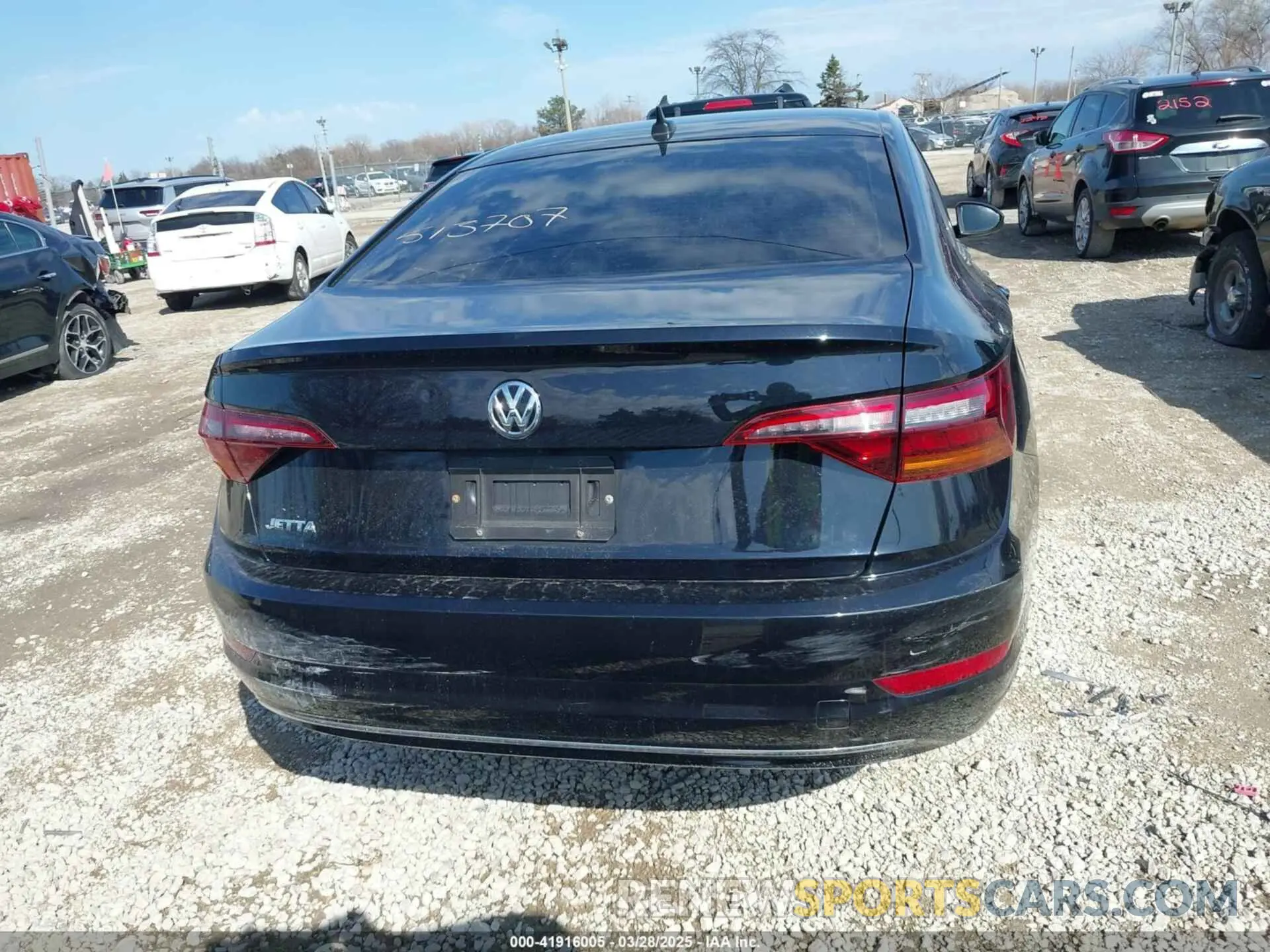 16 fotografías del automóvil dañado 3VWE57BU9KM064213 VOLKSWAGEN JETTA 2019