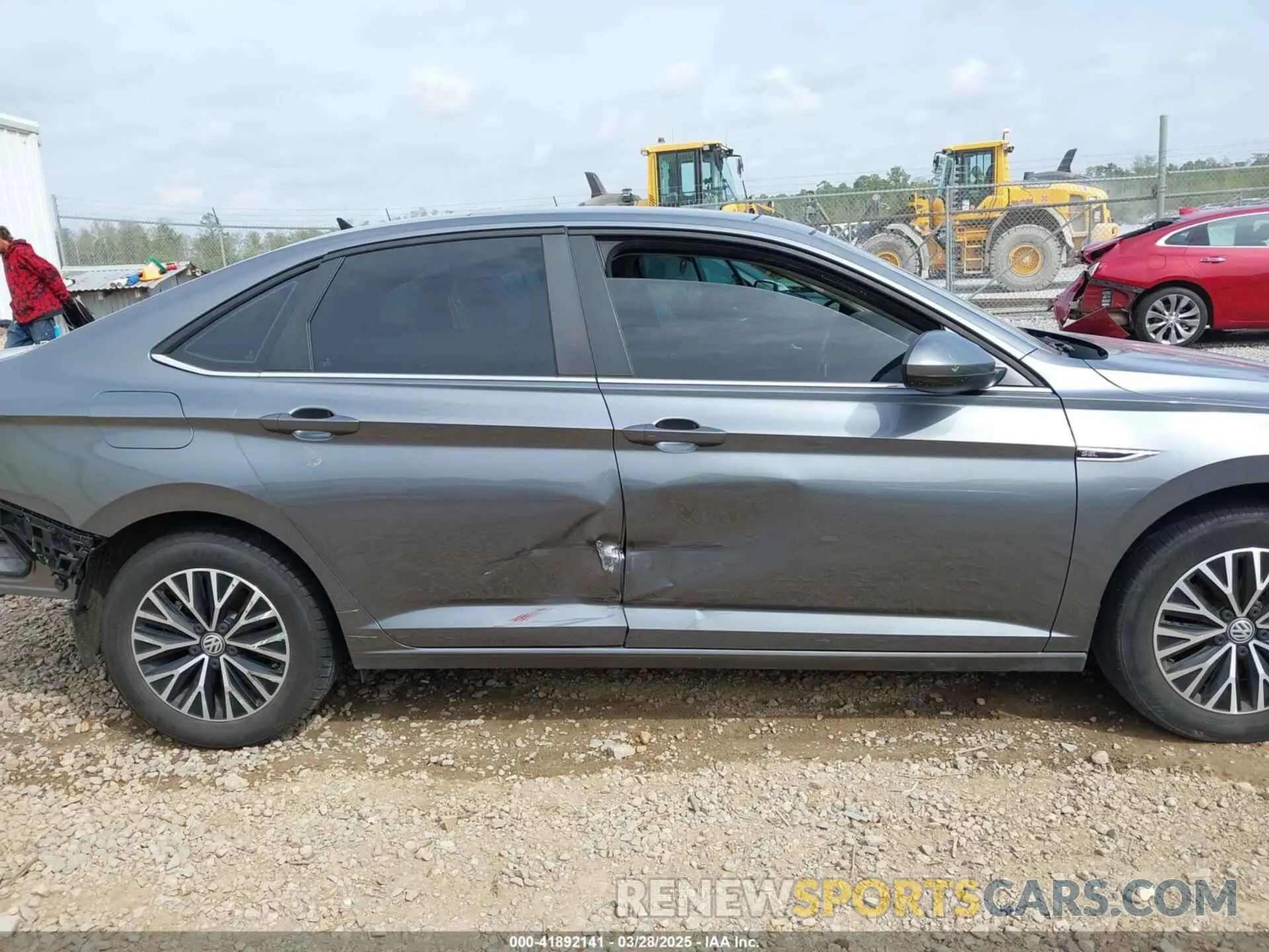 14 fotografías del automóvil dañado 3VWE57BU9KM078130 VOLKSWAGEN JETTA 2019