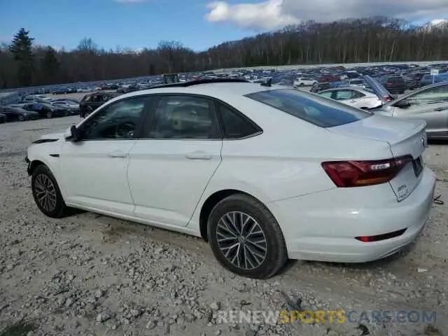 2 fotografías del automóvil dañado 3VWE57BUXKM086446 VOLKSWAGEN JETTA 2019