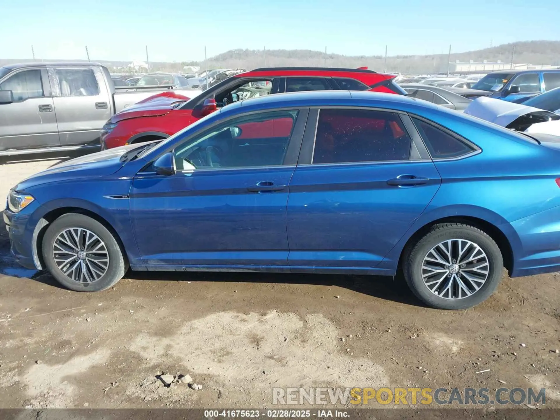 14 fotografías del automóvil dañado 3VWE57BUXKM089489 VOLKSWAGEN JETTA 2019